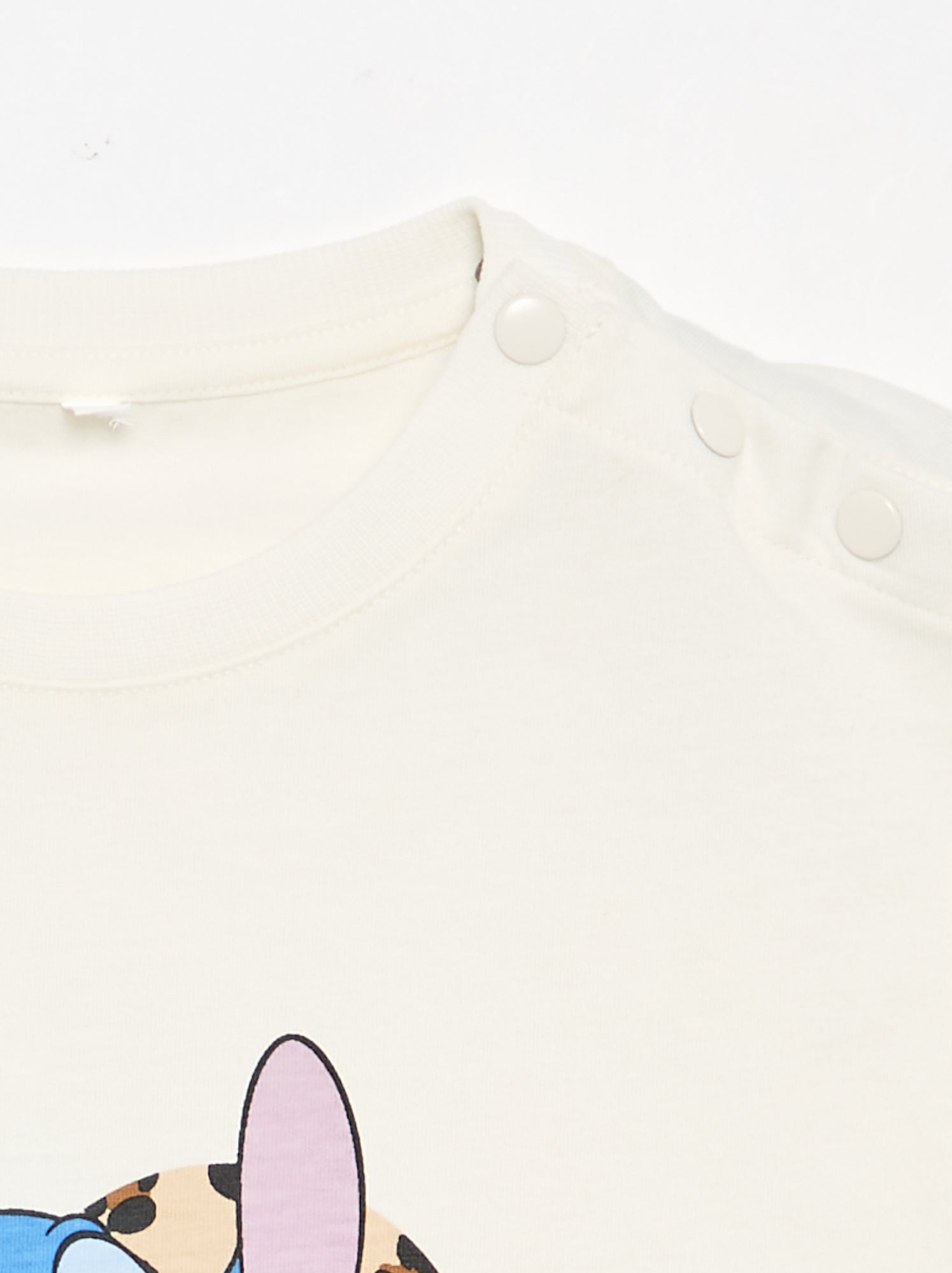 Tee-shirt 'Stitch' - collection facile à enfiler - Blanc