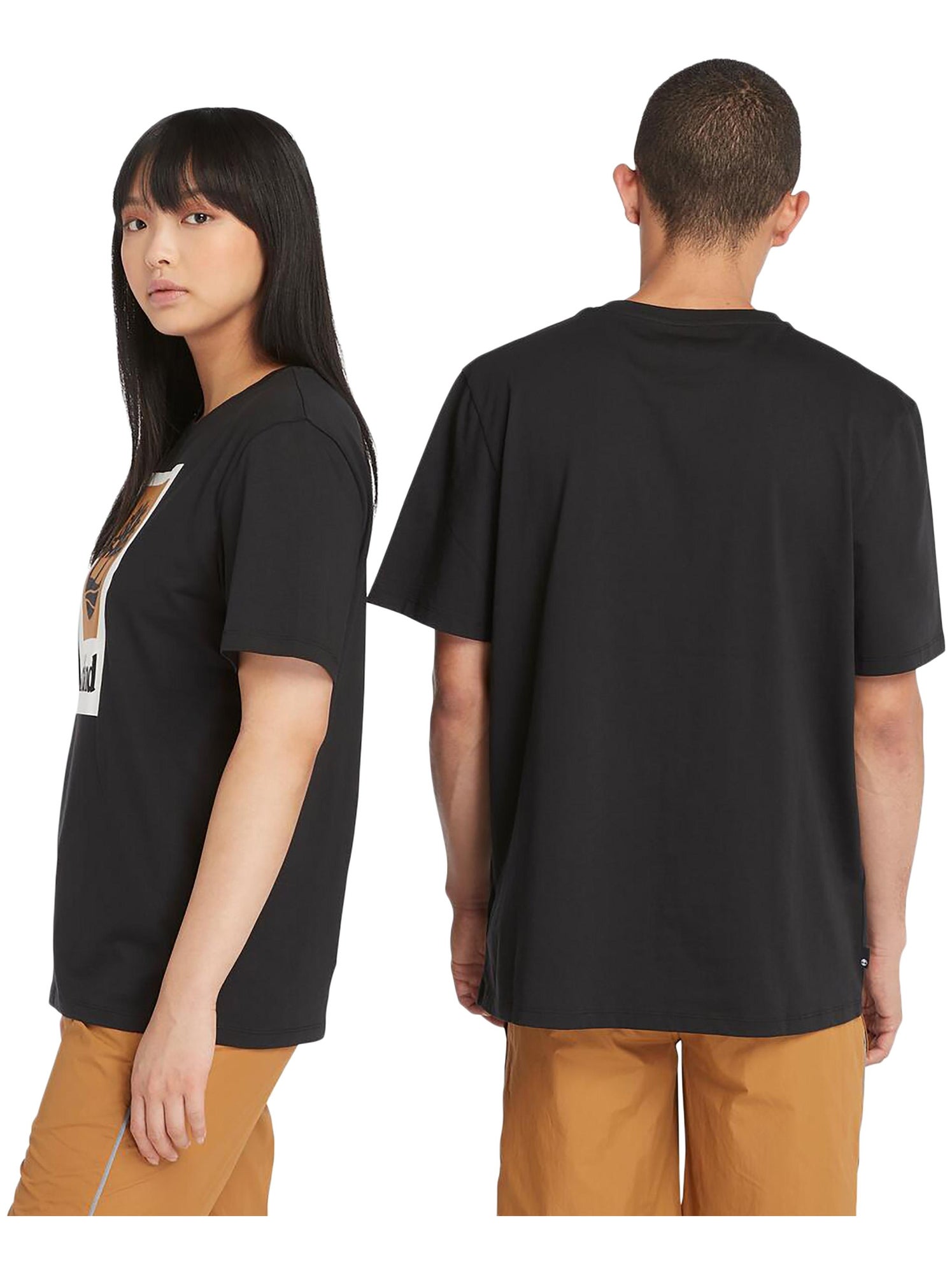 Tee Shirt Timberland Colored Short Sleeve - Noir