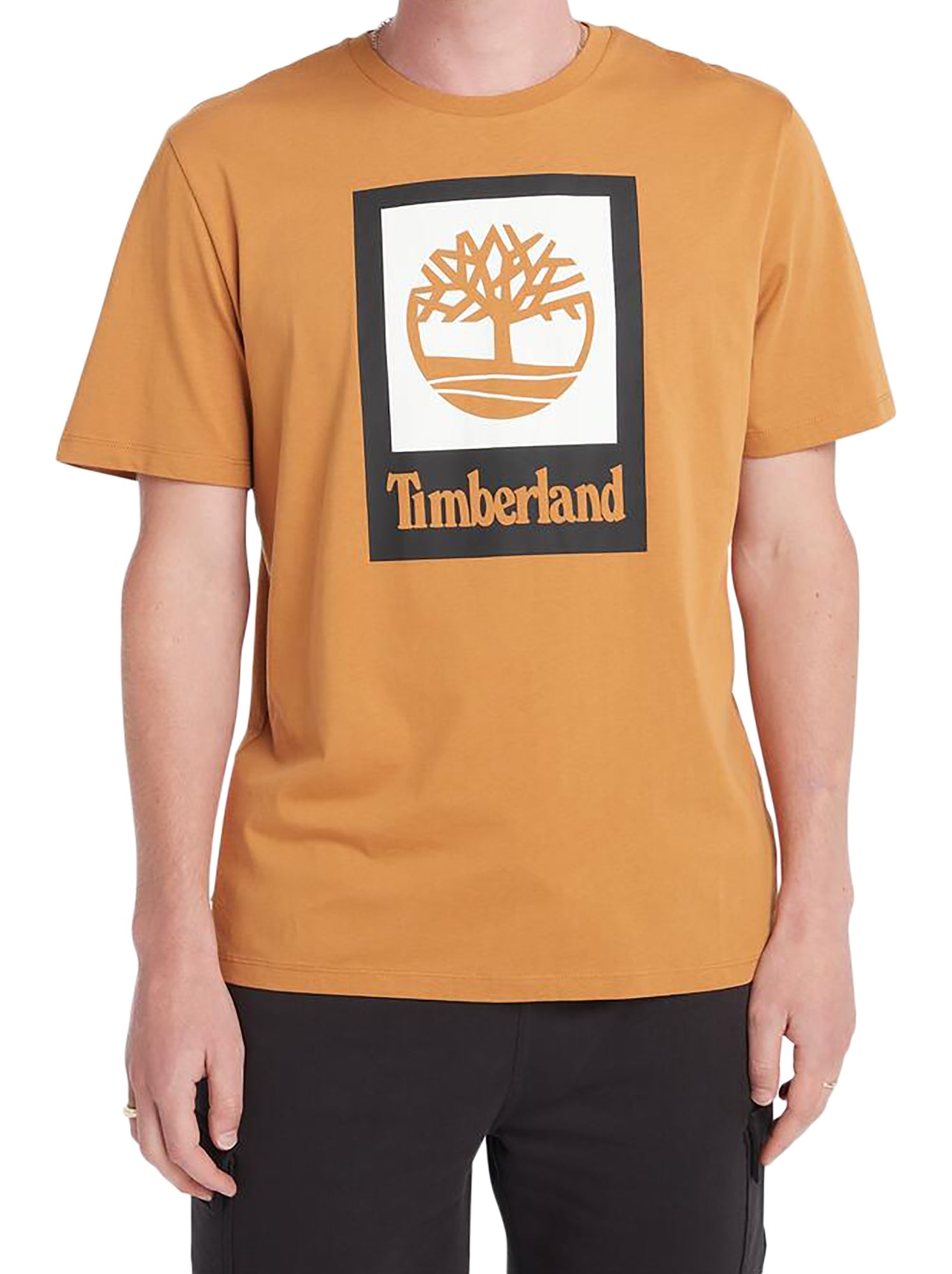 Tee Shirt Timberland Colored Short Sleeve - Noir Marron