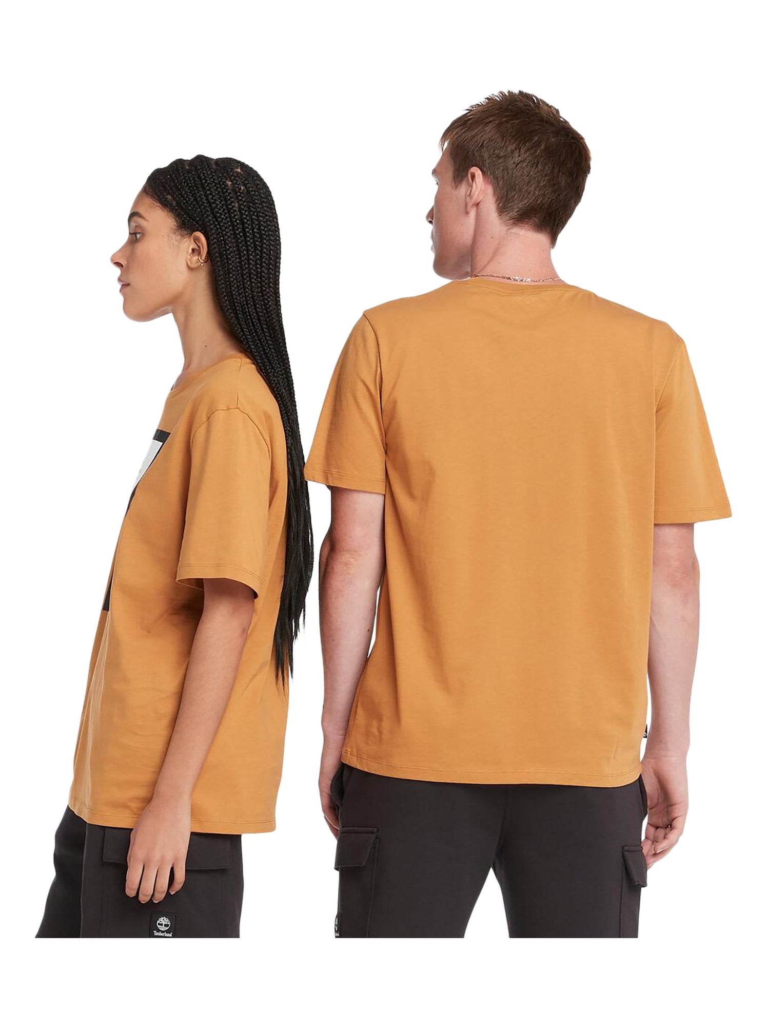 Tee Shirt Timberland Colored Short Sleeve - Noir Marron
