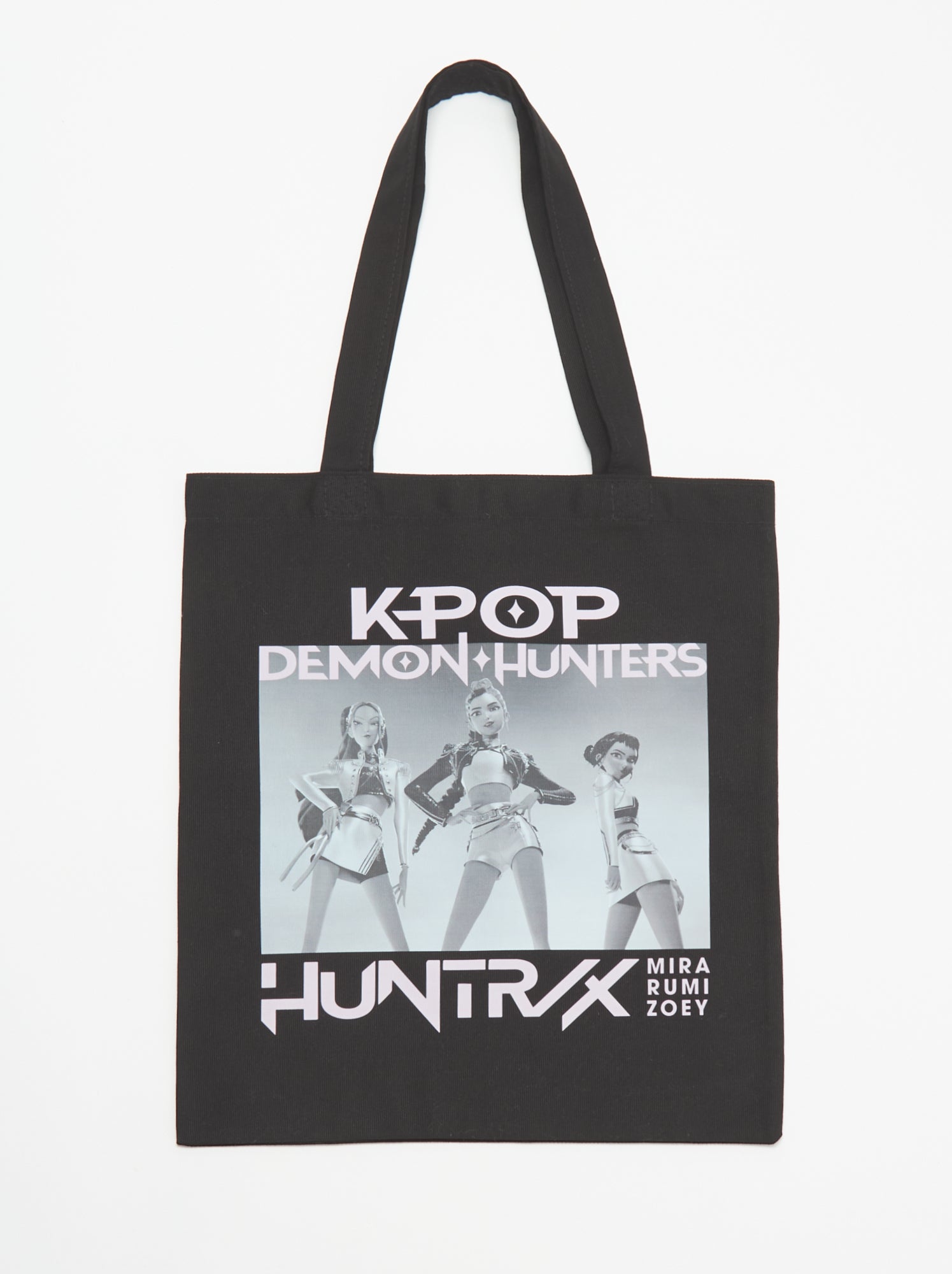 Tote bag 'K-Pop Demon Hunters' - Noir
