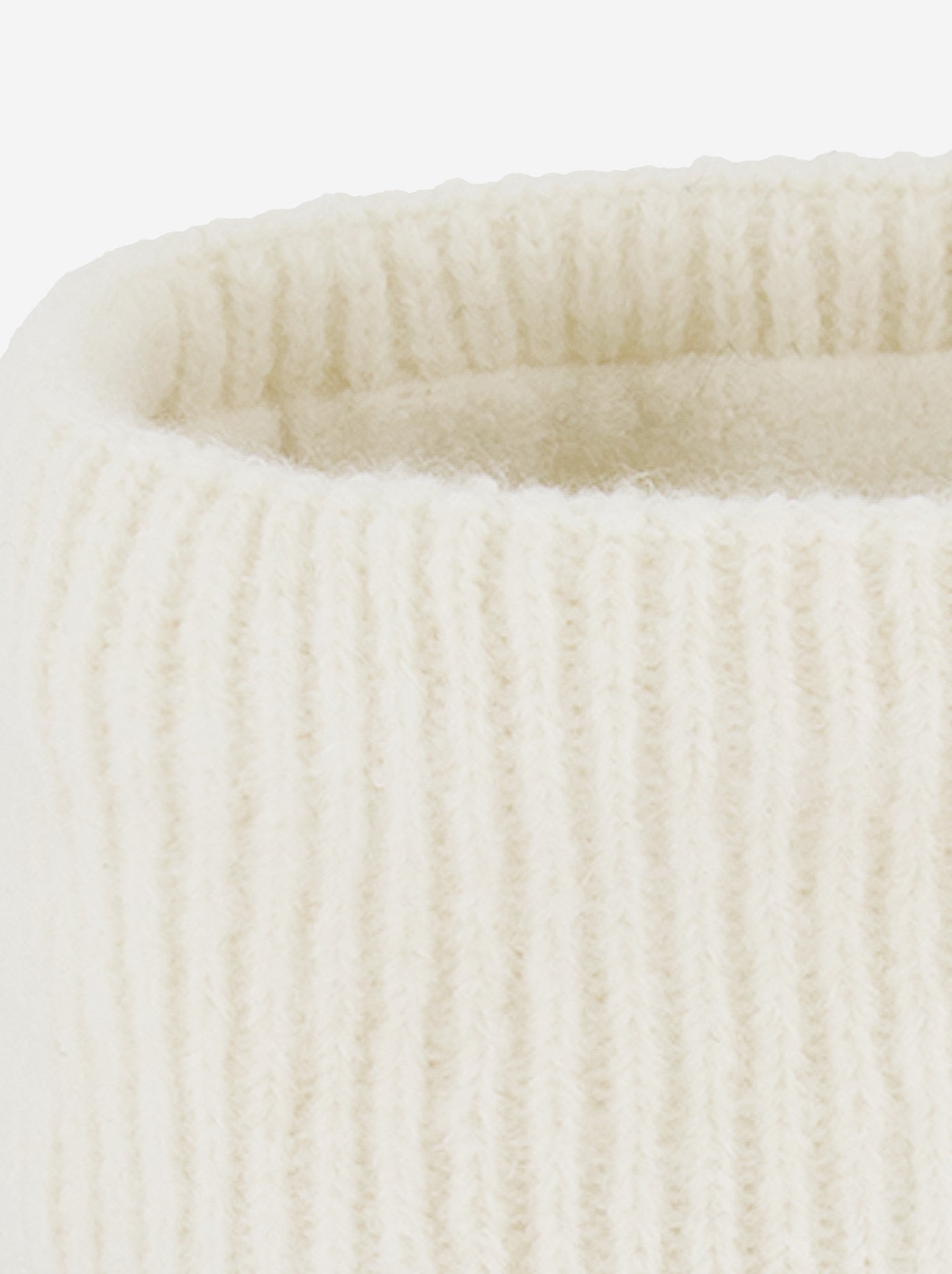Tour de cou doublé polaire - Beige