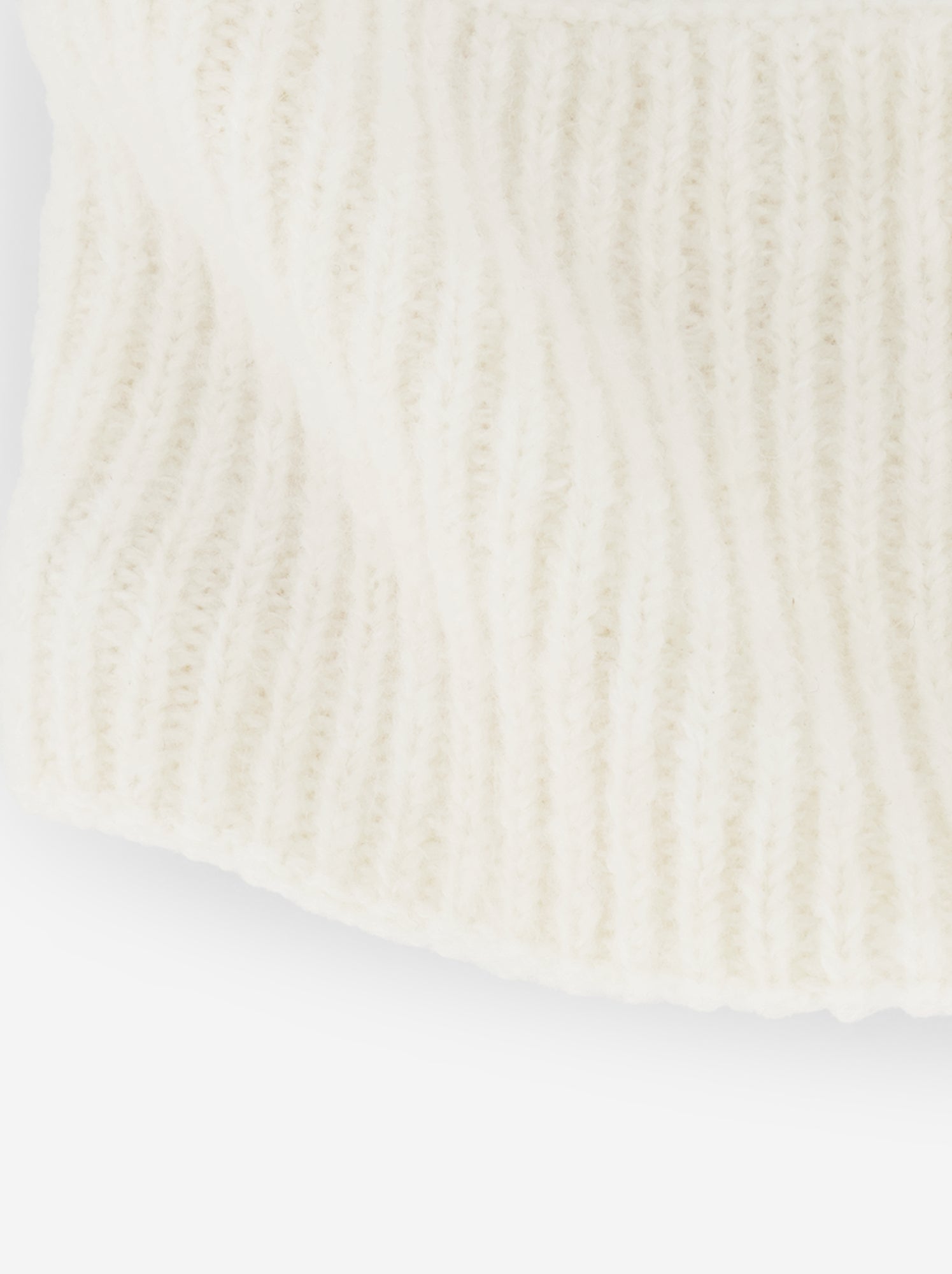Tour de cou doublé polaire - Beige