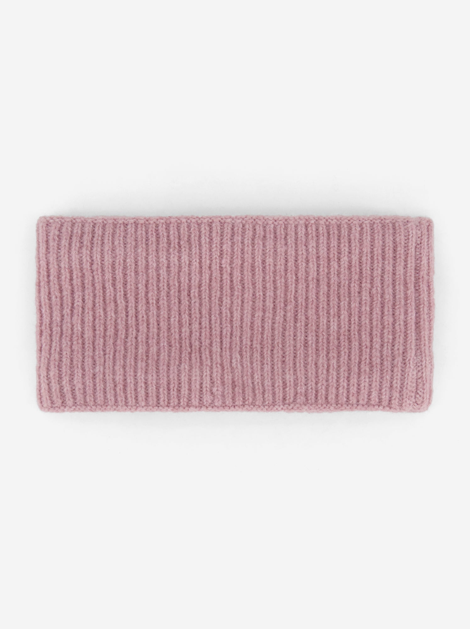 Tour de cou doublé polaire - Rose