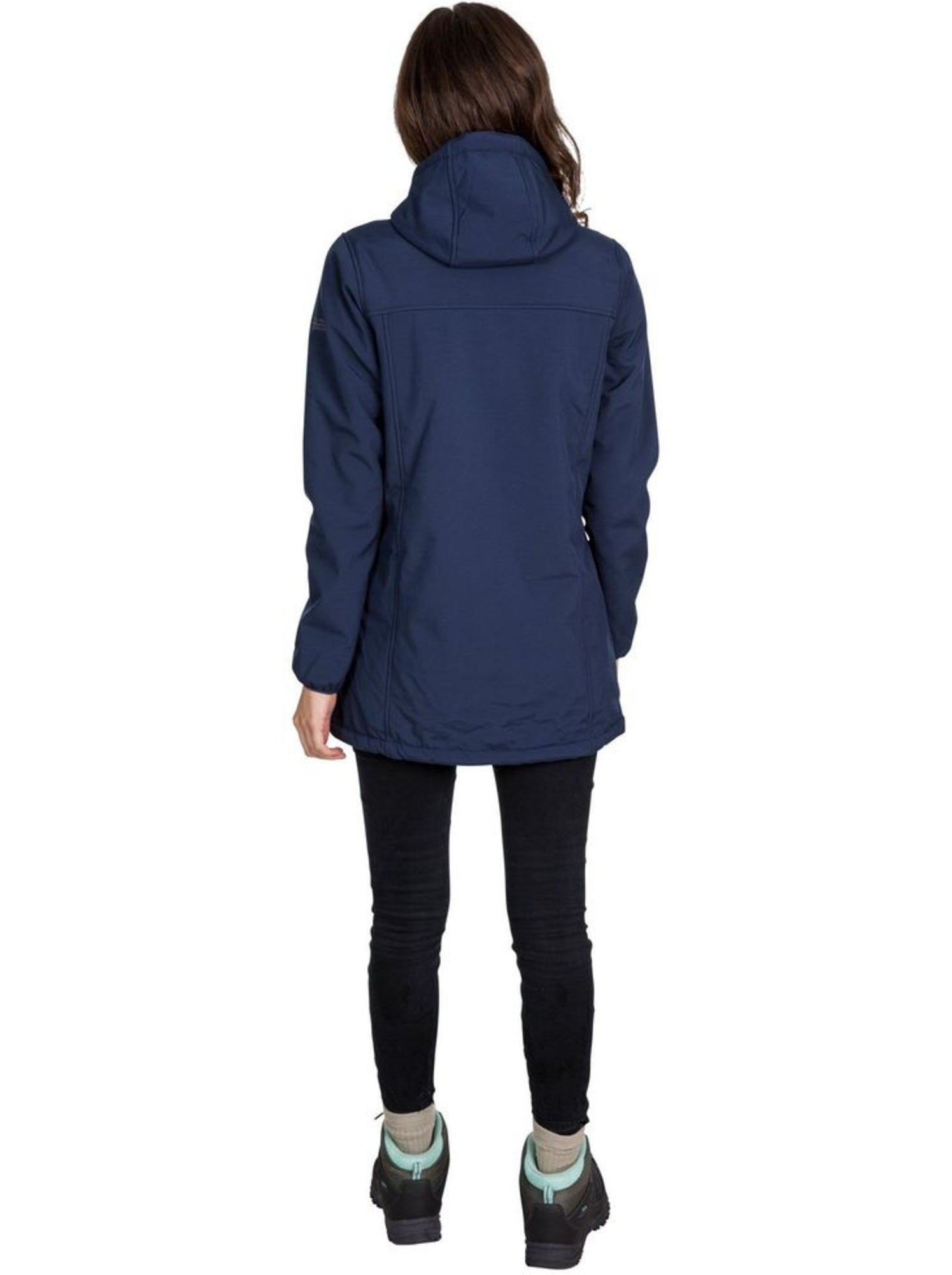 Trespass - Veste imperméable longue KRISTEN - Bleu marine