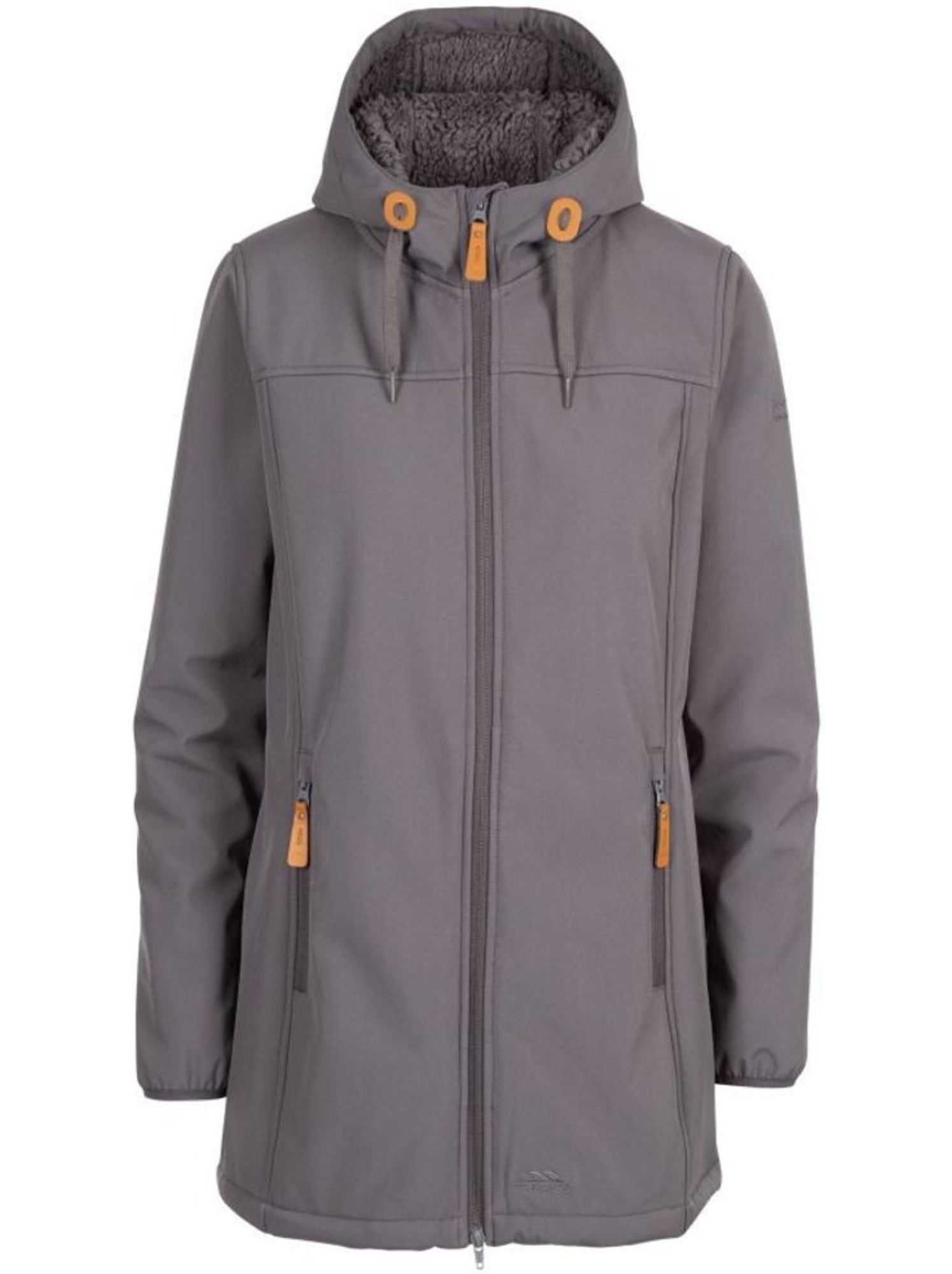 Trespass - Veste imperméable longue KRISTEN - Carbone