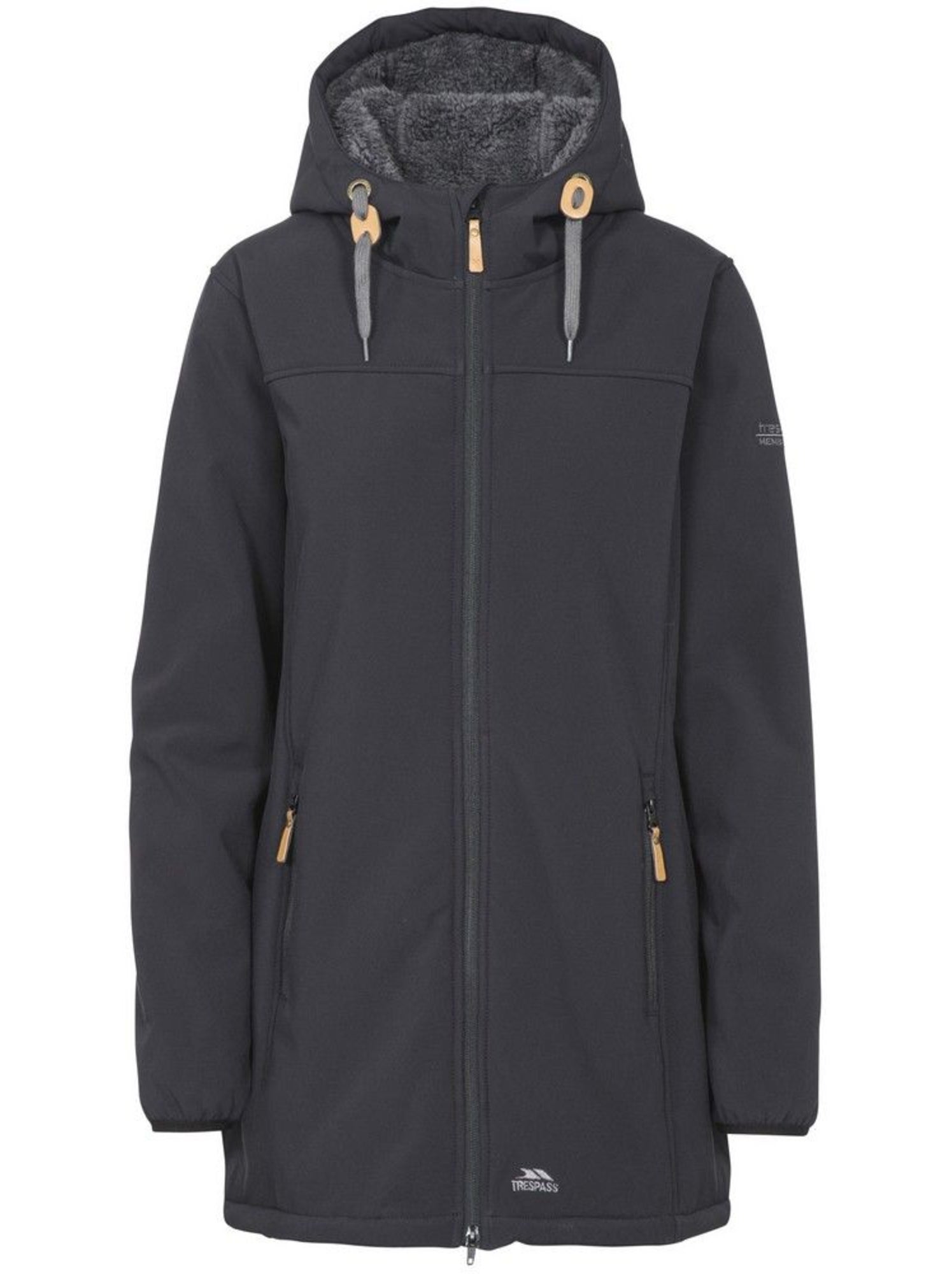 Trespass - Veste imperméable longue KRISTEN - Noir