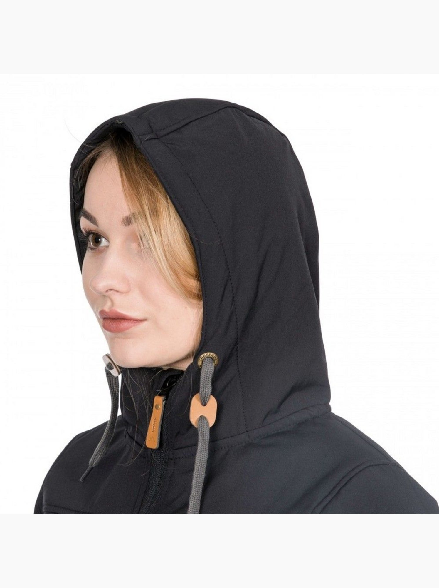 Trespass - Veste imperméable longue KRISTEN - Noir