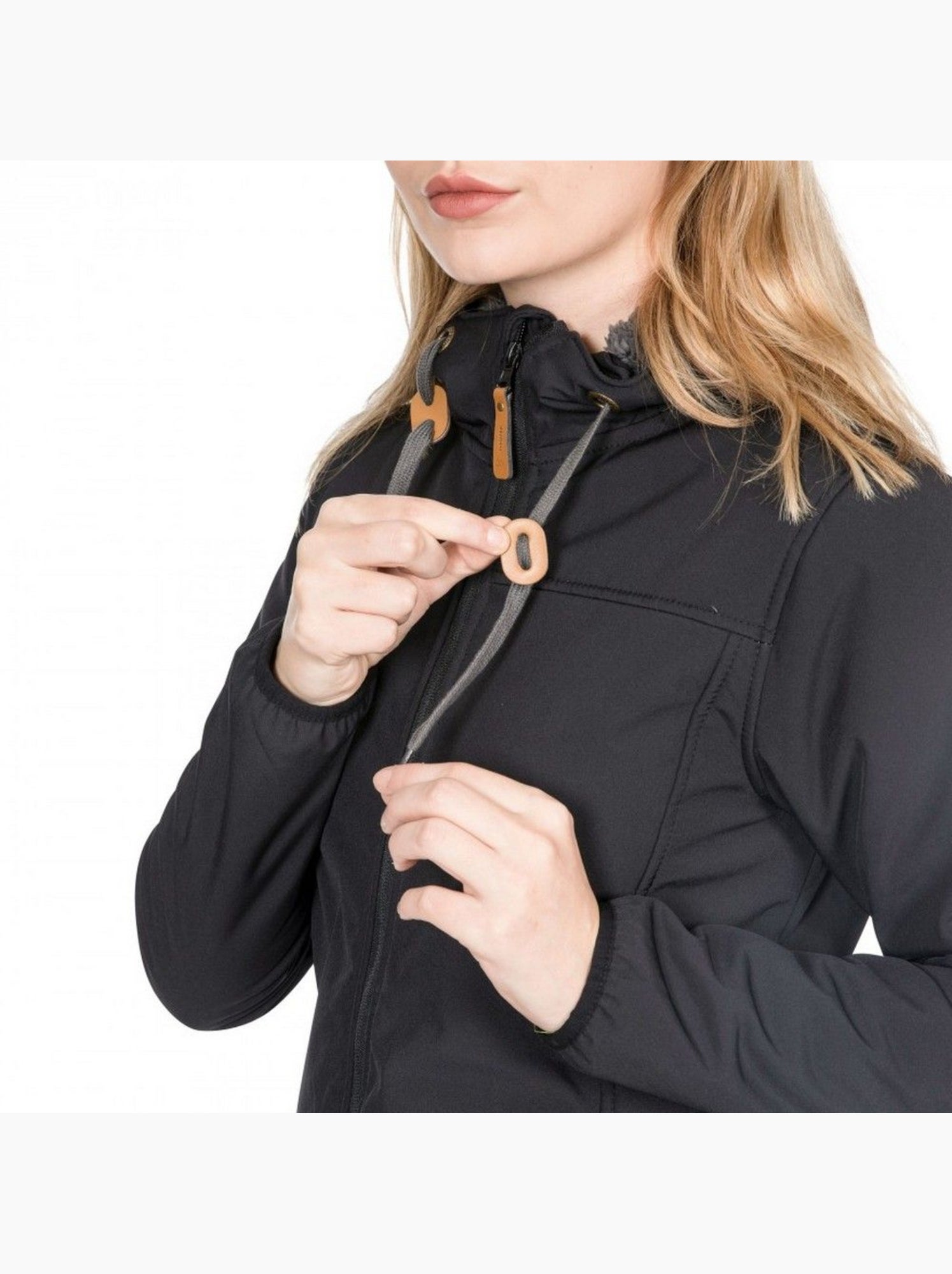 Trespass - Veste imperméable longue KRISTEN - Noir