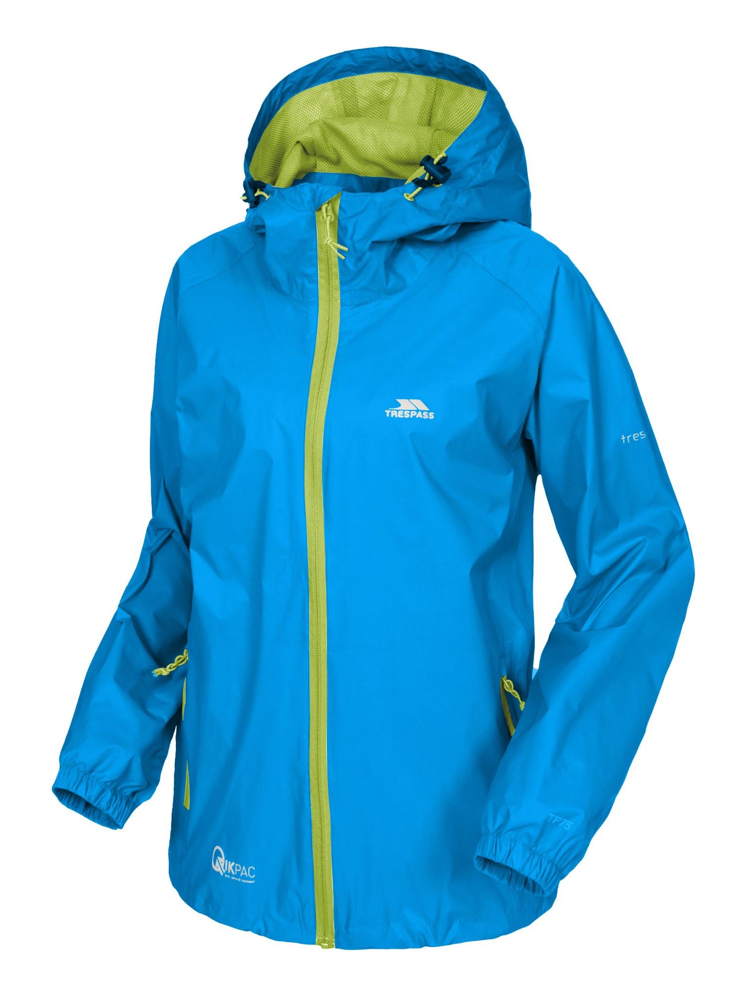 Trespass - Veste imperméable QIKPAC - Bleu