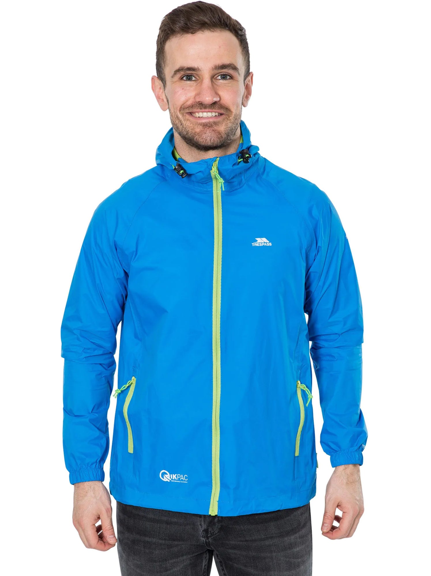 Trespass - Veste imperméable QIKPAC - Bleu