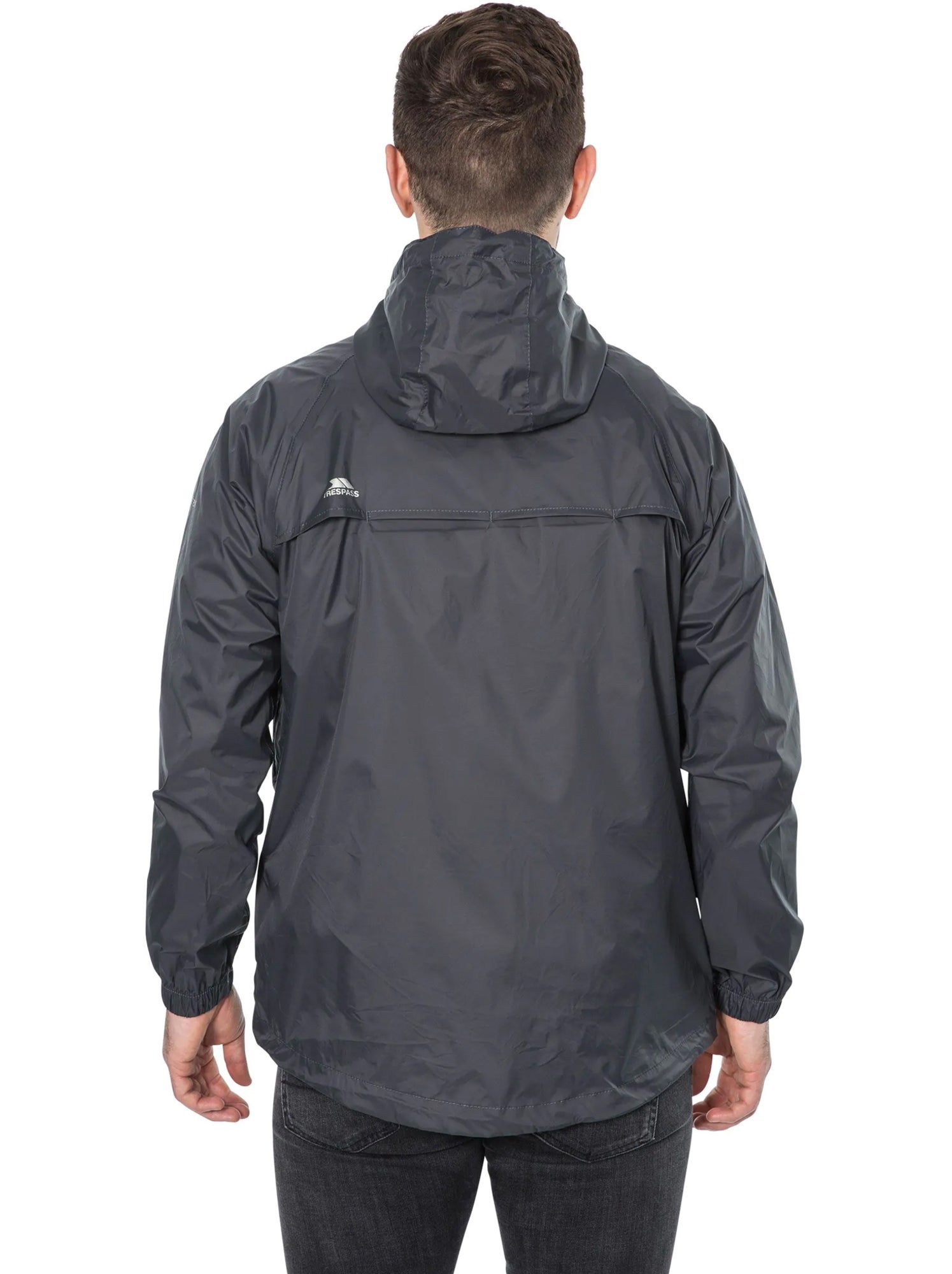 Trespass - Veste imperméable QIKPAC - gris anthracite