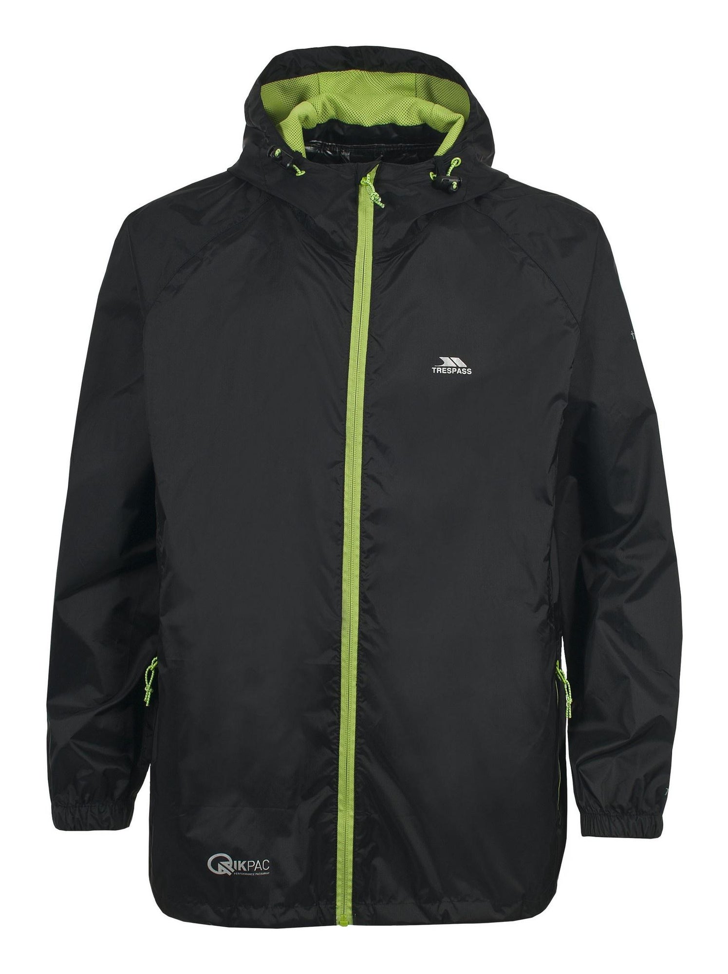 Trespass - Veste imperméable QIKPAC - Noir