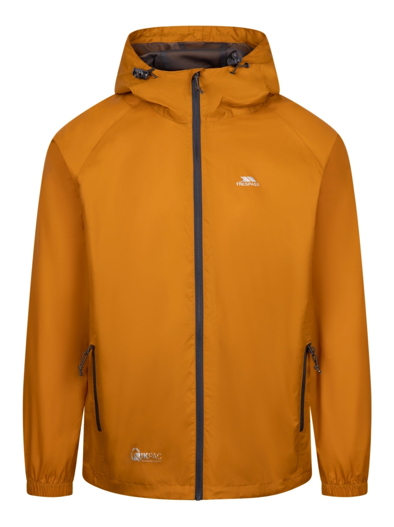 Trespass - Veste imperméable QIKPAC - Rouge brique
