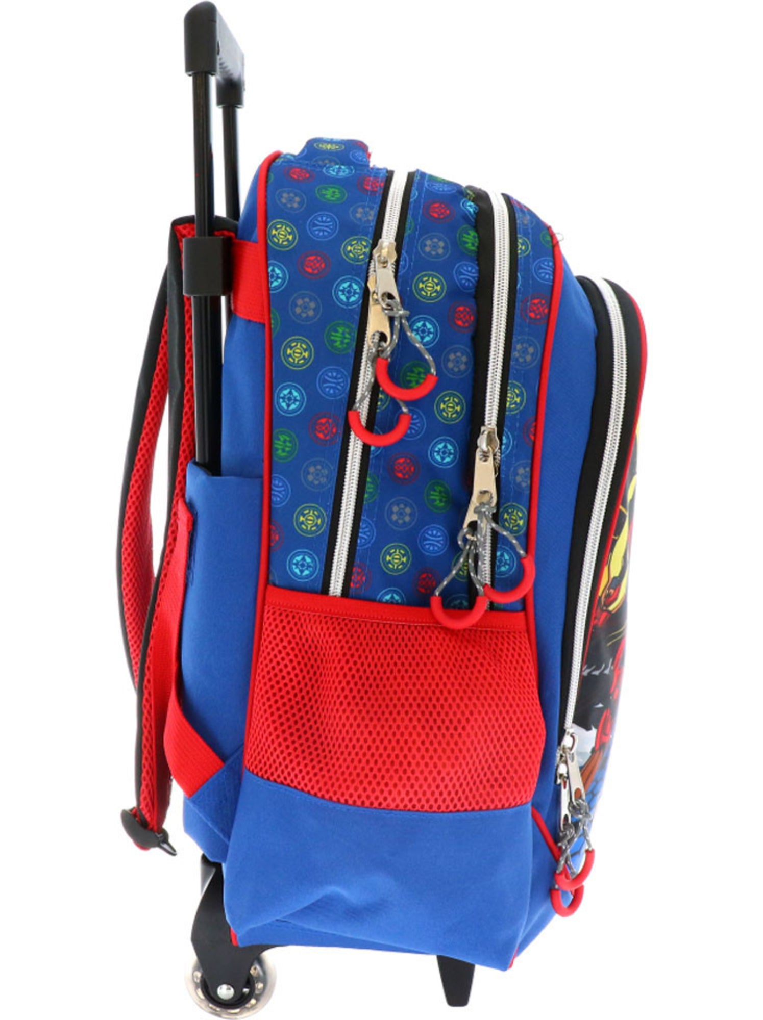Trolley sac à dos bakugan dragonoid 45 cm - Bleu Rouge Noir