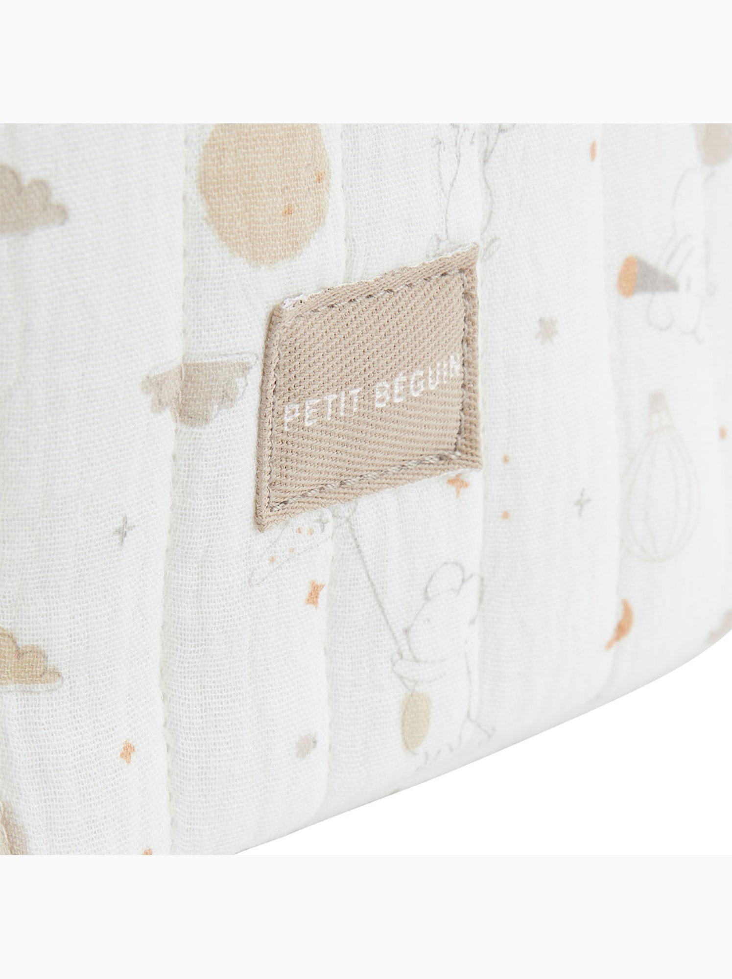 Trousse de toilette bébé eliah - Ecru