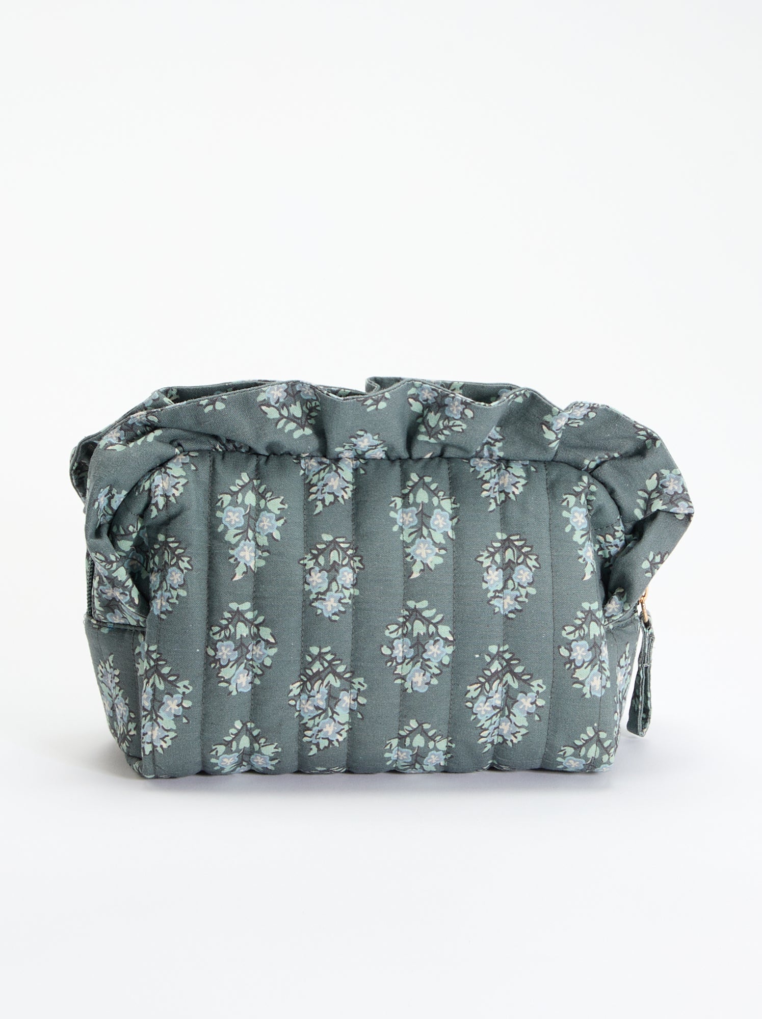 Trousse imprimée en textile - Vert