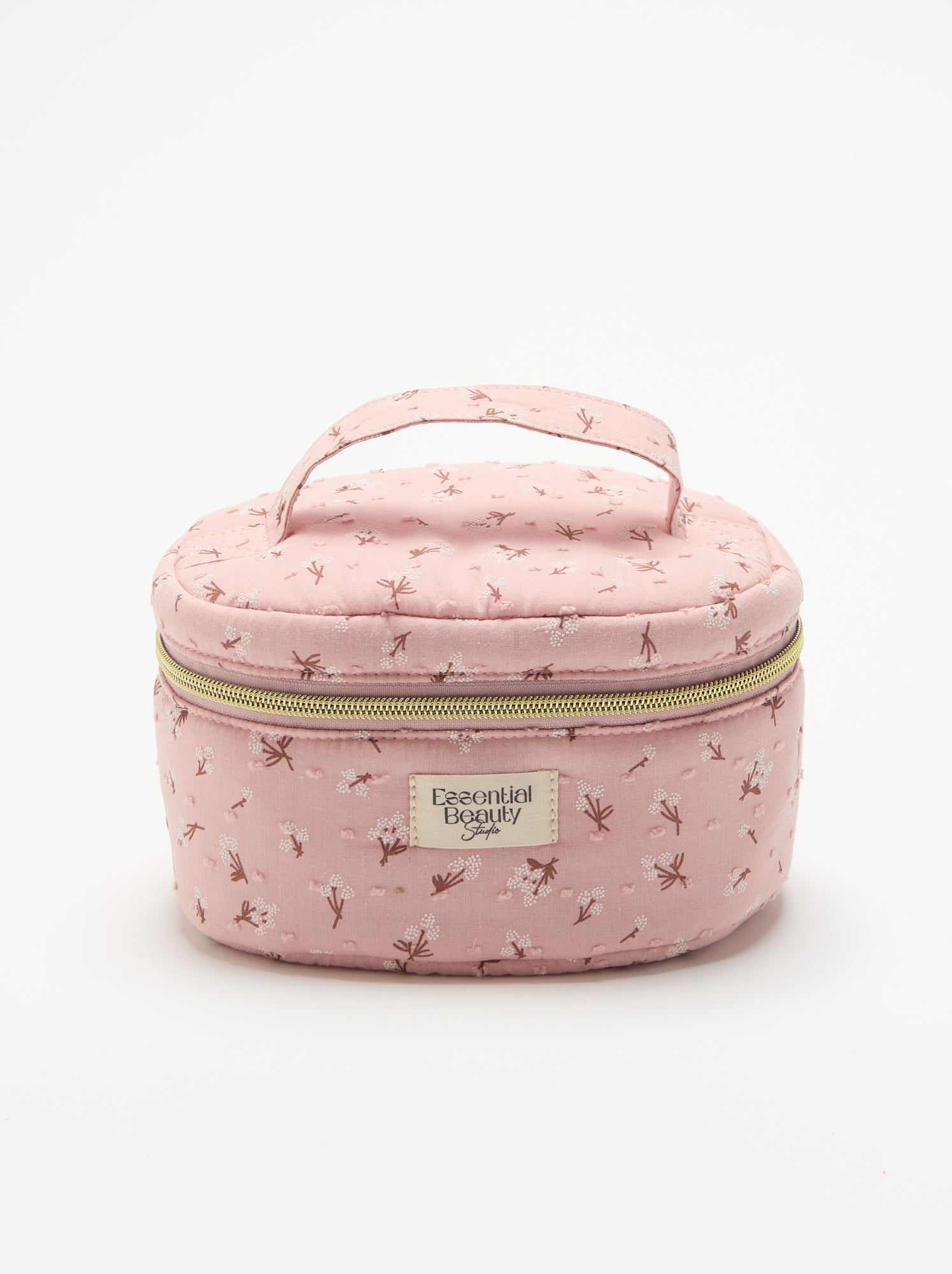 Trousse vanity imprimée - Rose