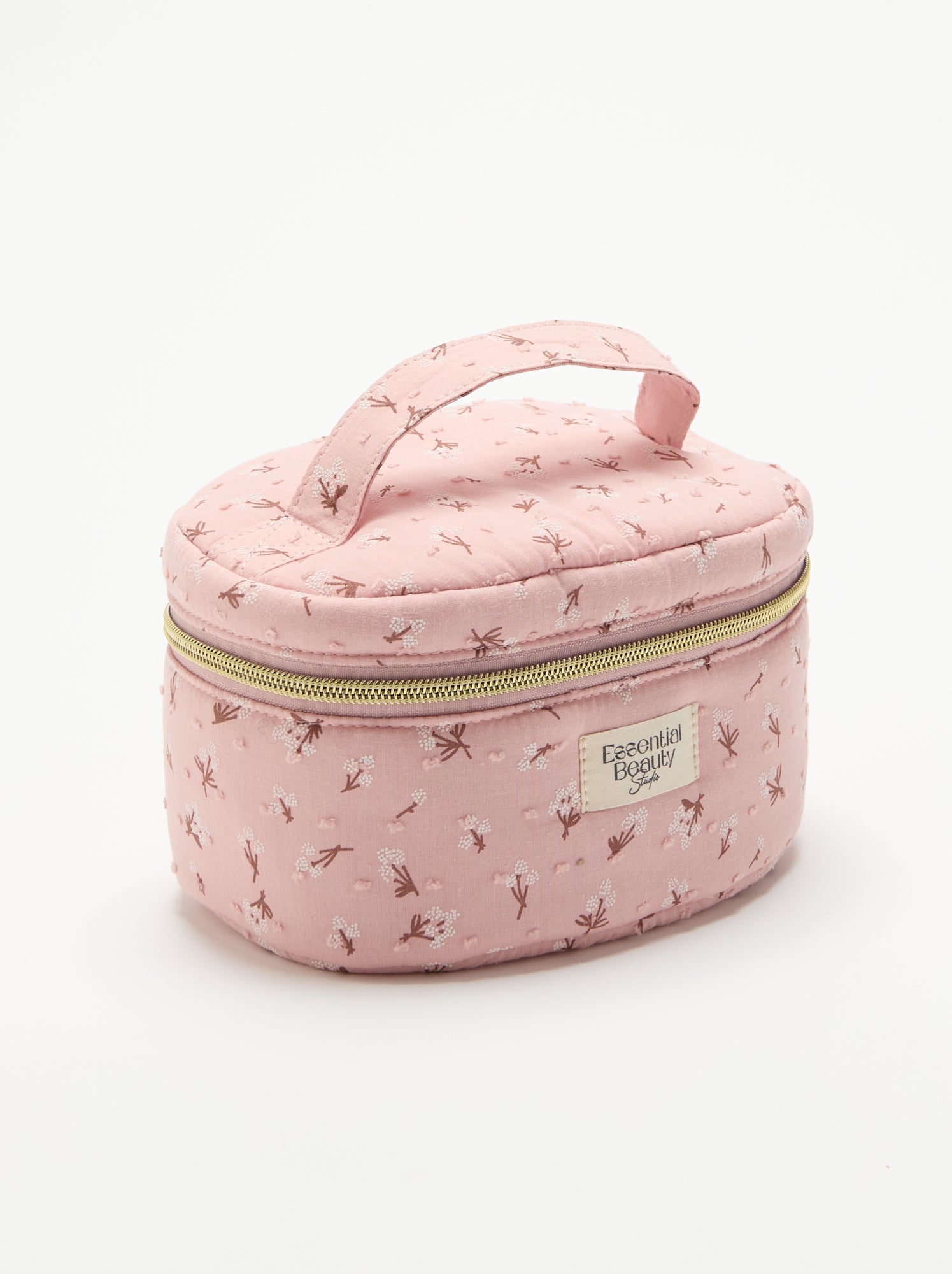 Trousse vanity imprimée - Rose