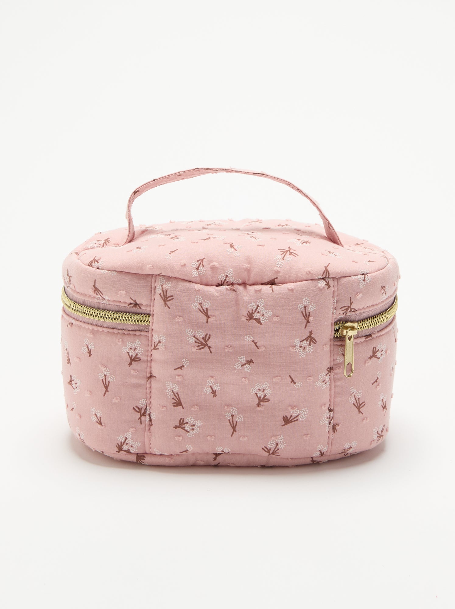 Trousse vanity imprimée - Rose