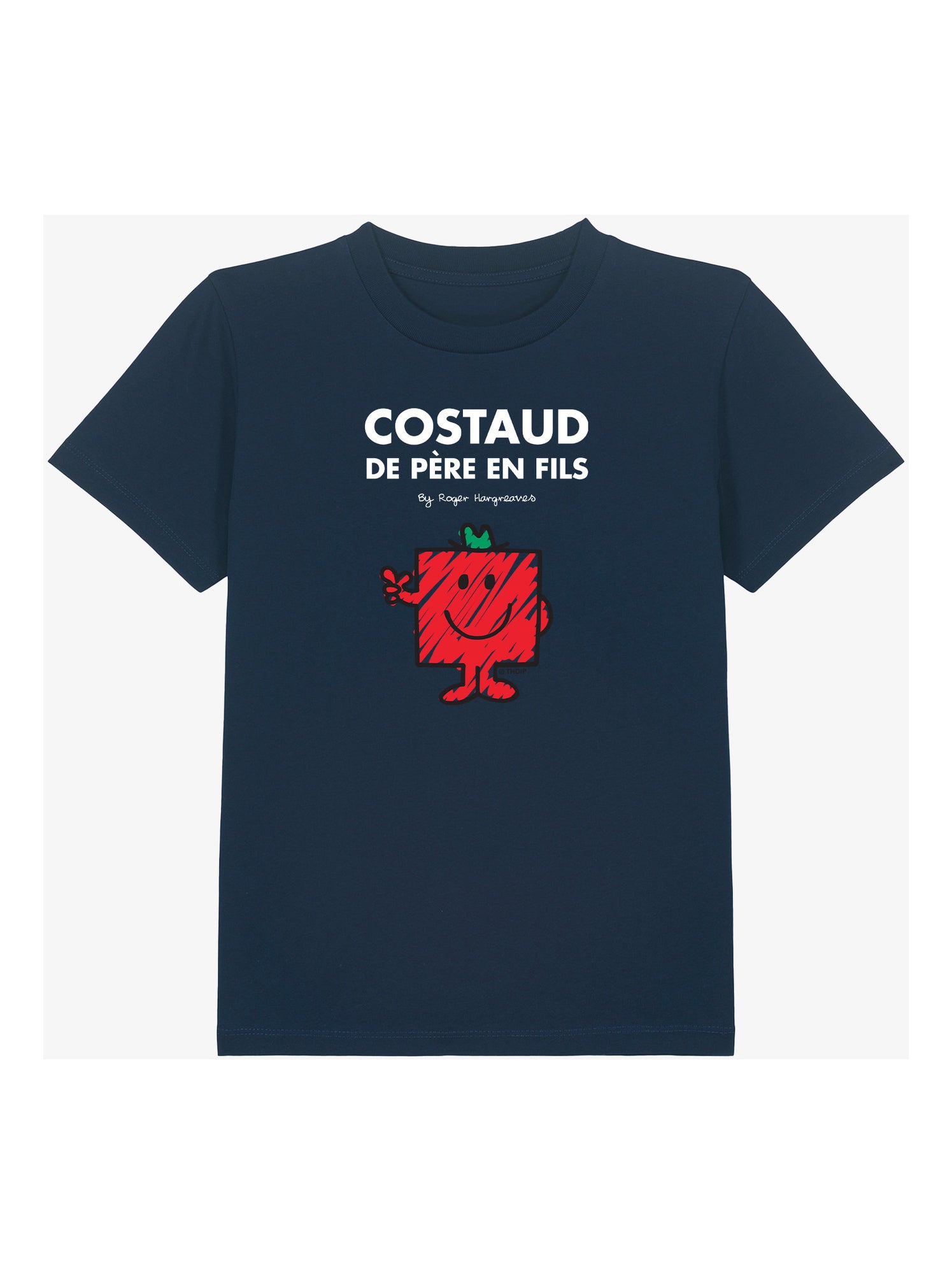 Tshirt Enfant COSTAUD DE PÈRE EN FILS - Bleu marine