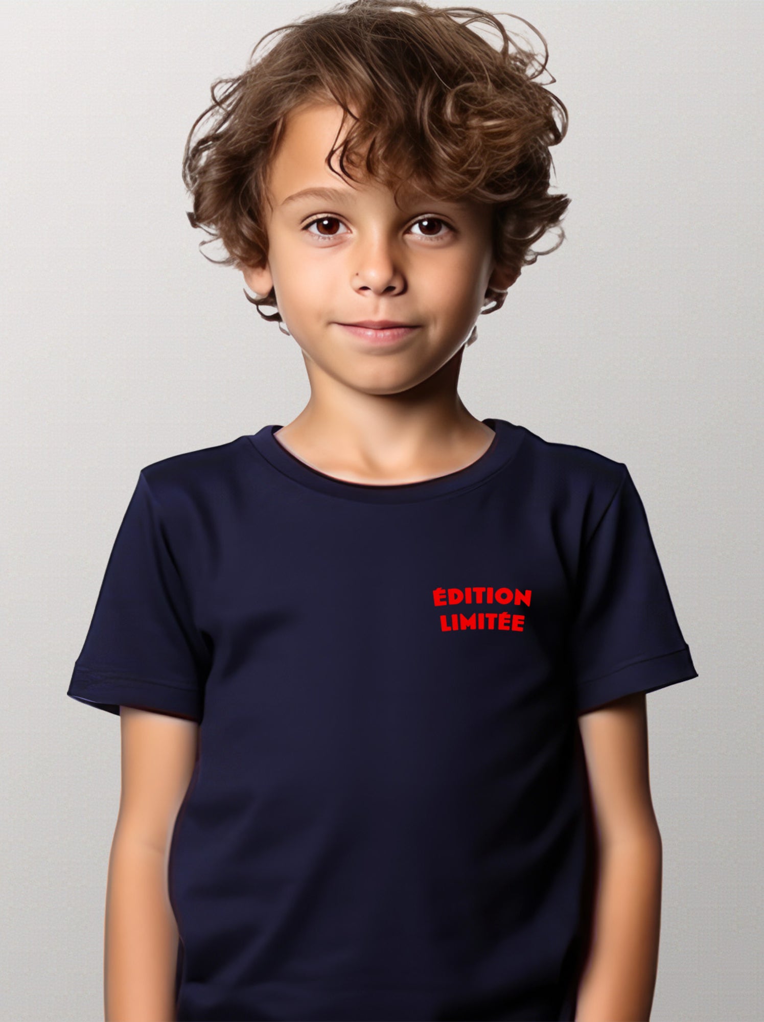 Tshirt Enfant EDITION LIMITÉE CŒUR - Bleu marine