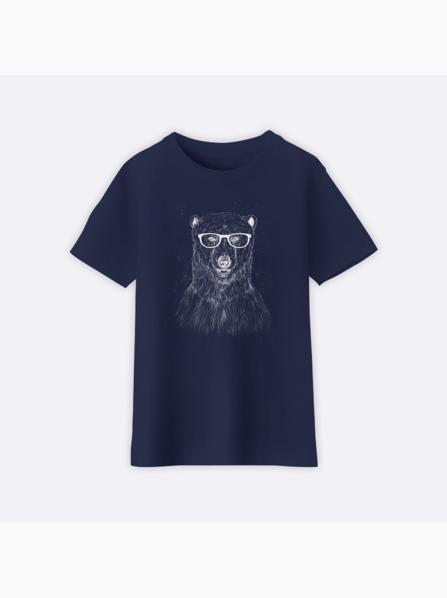 Tshirt Enfant GEEK BEAR - Bleu marine