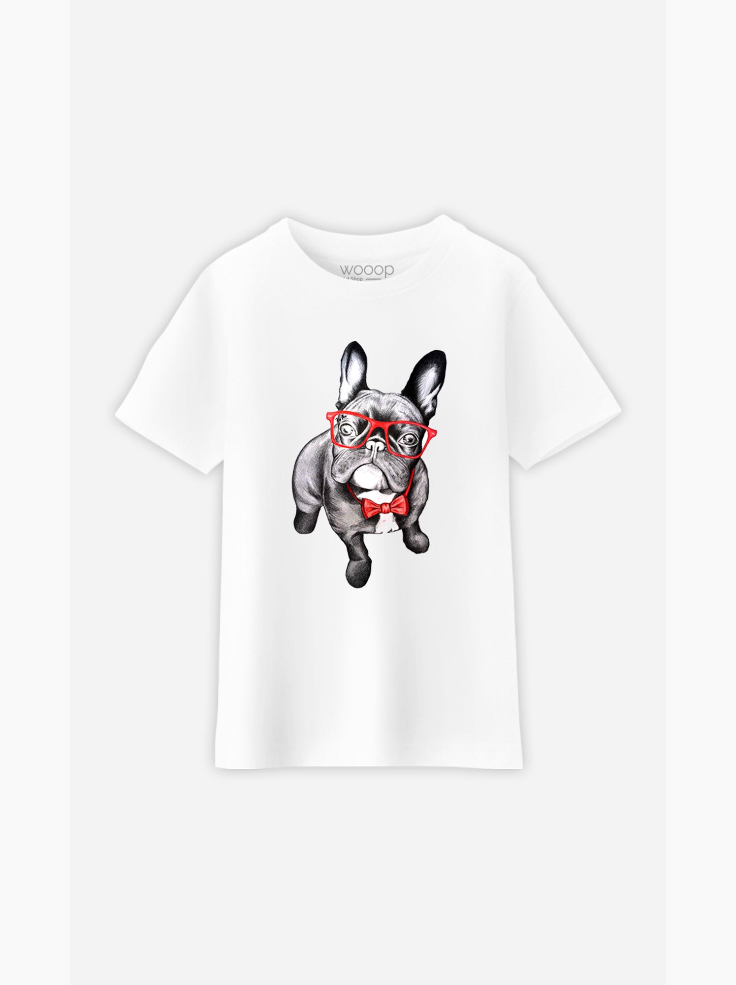 Tshirt Enfant HAPPY DOG - Blanc