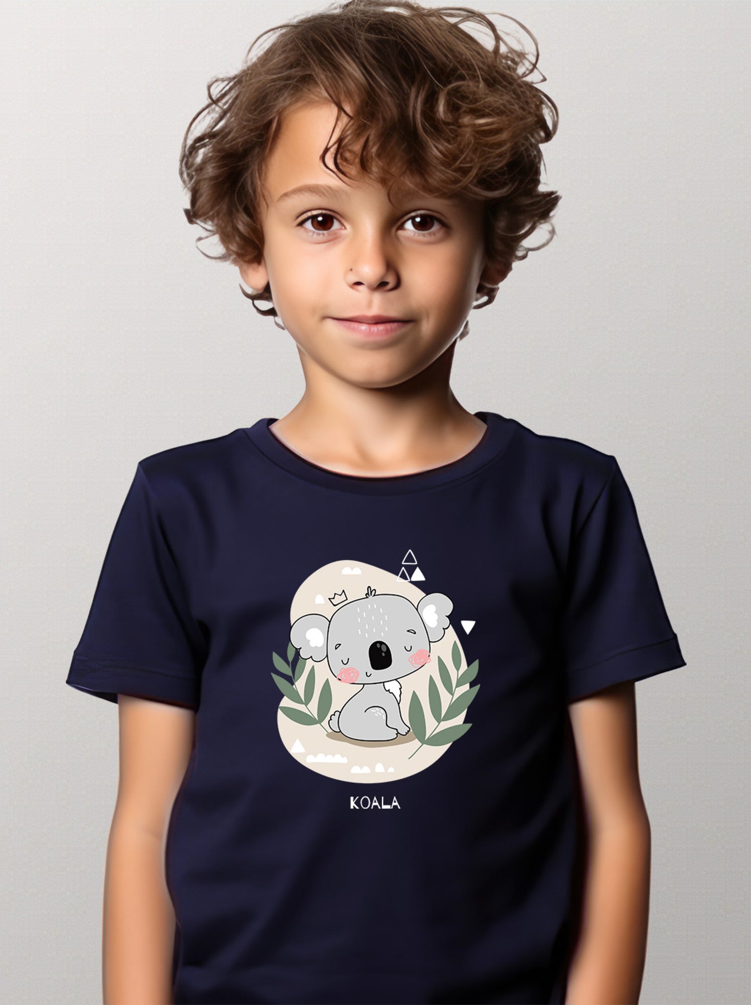 Tshirt Enfant JUNGLE KOALA - Bleu marine