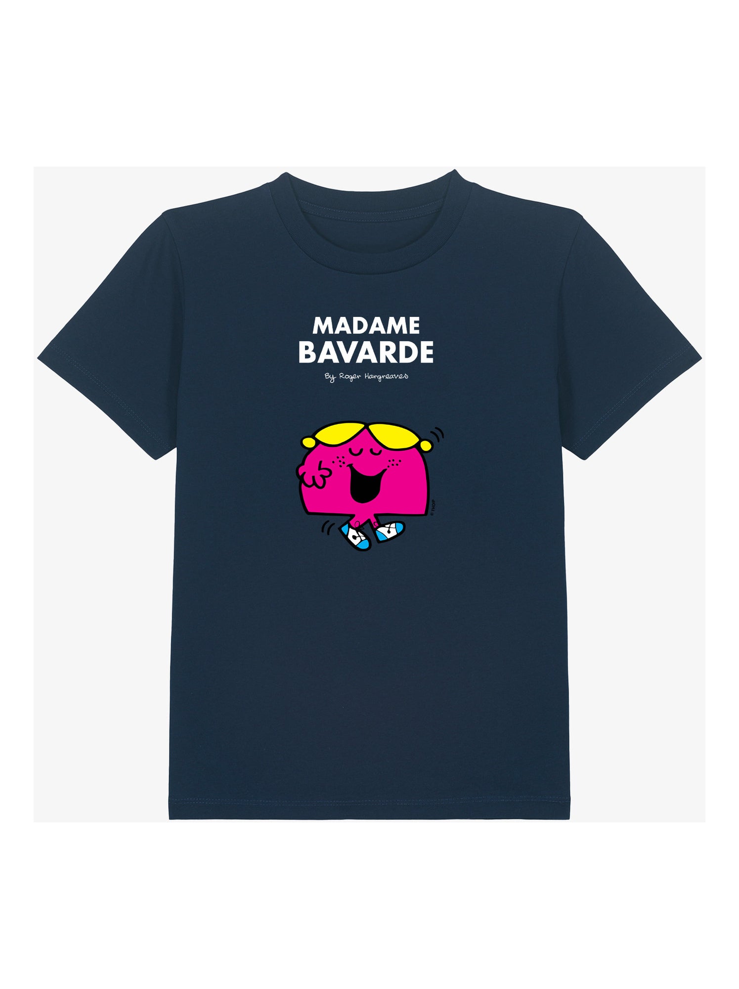 Tshirt Enfant MADAME BAVARDE - Bleu marine