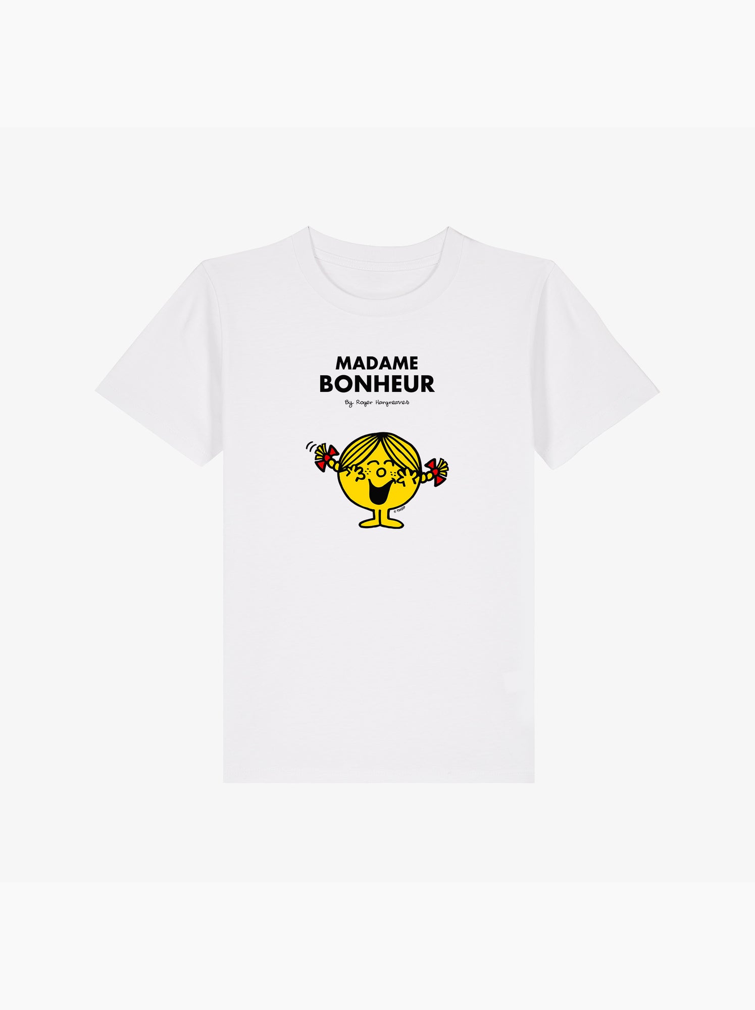 Tshirt Enfant MADAME BONHEUR - Blanc
