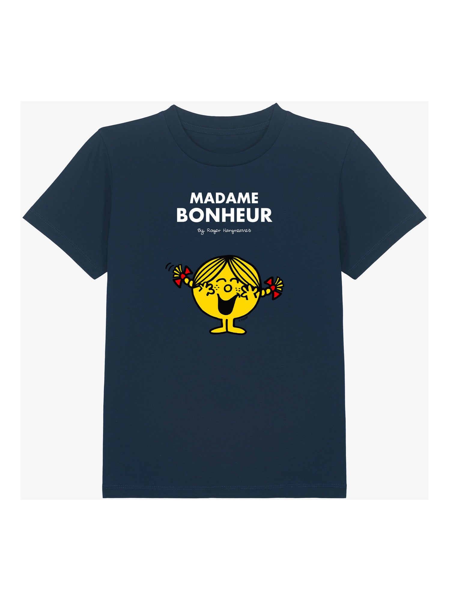 Tshirt Enfant MADAME BONHEUR - Bleu marine
