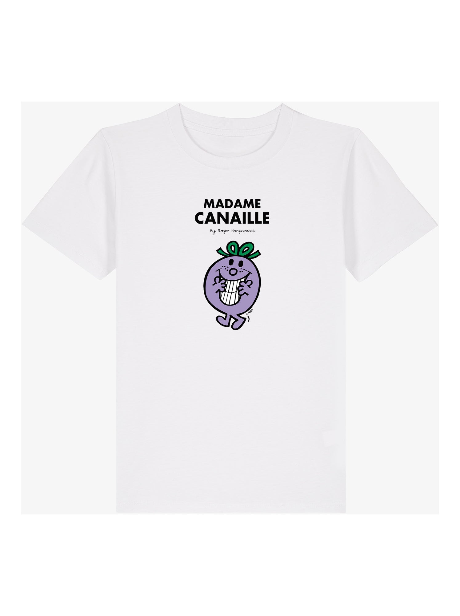 Tshirt Enfant MADAME CANAILLE - Blanc