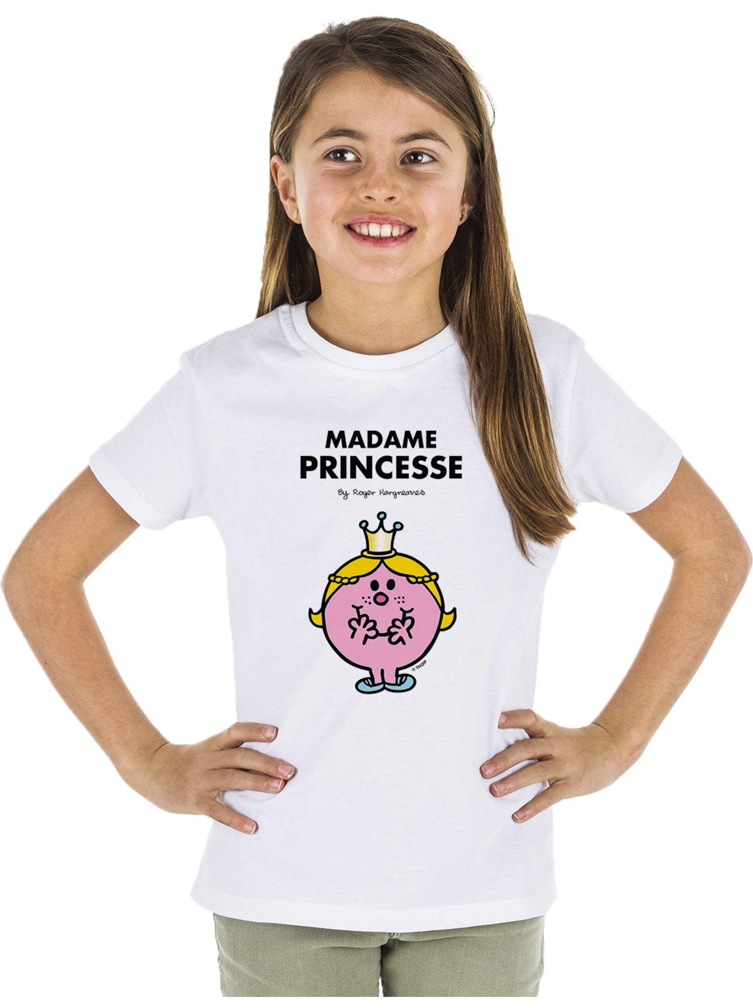 Tshirt Enfant MADAME PRINCESSE - Blanc