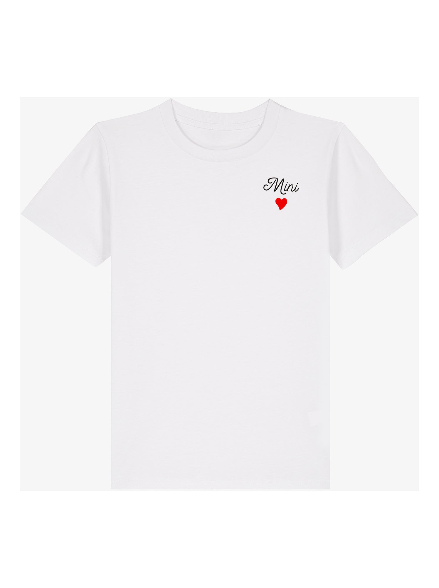 Tshirt Enfant MINI CŒUR - Blanc