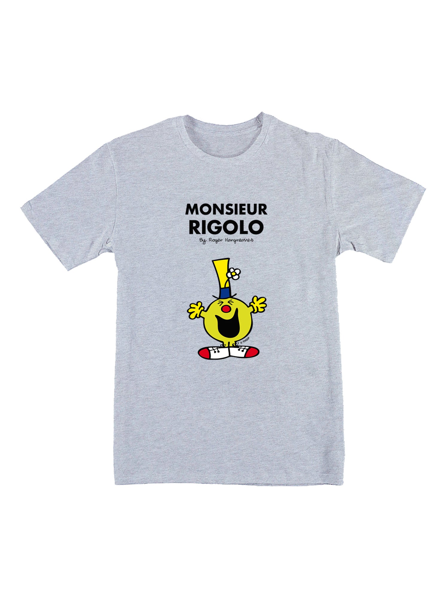 Tshirt Enfant MONSIEUR RIGOLO - Gris chiné