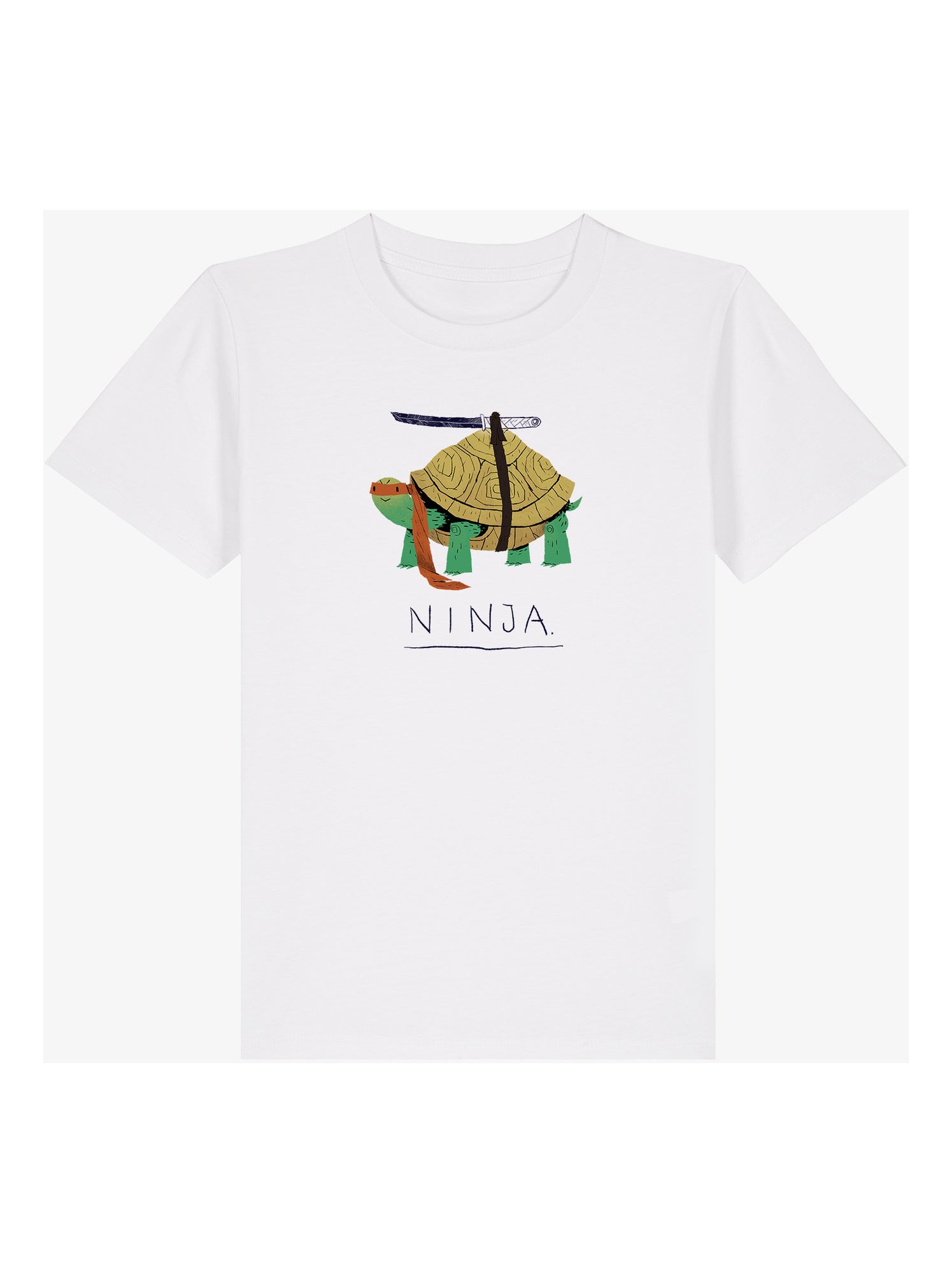 Tshirt Enfant NINJA TURTLE - Blanc