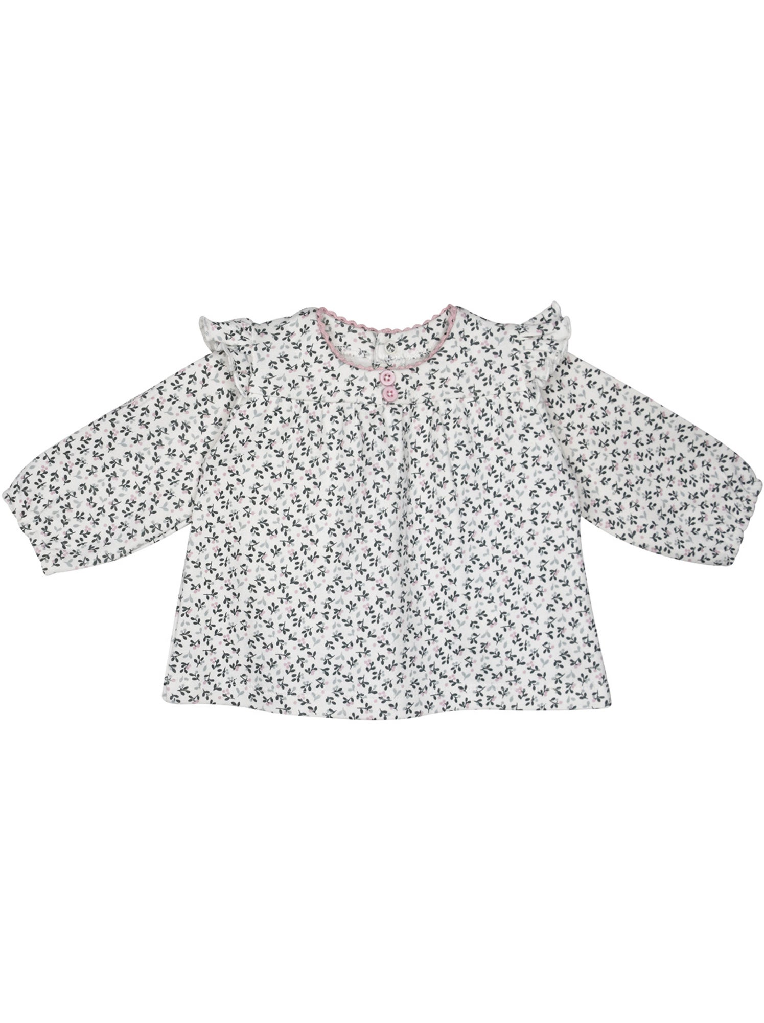 Tunic legging gilet s/s mches sandy maille bebe - Rose