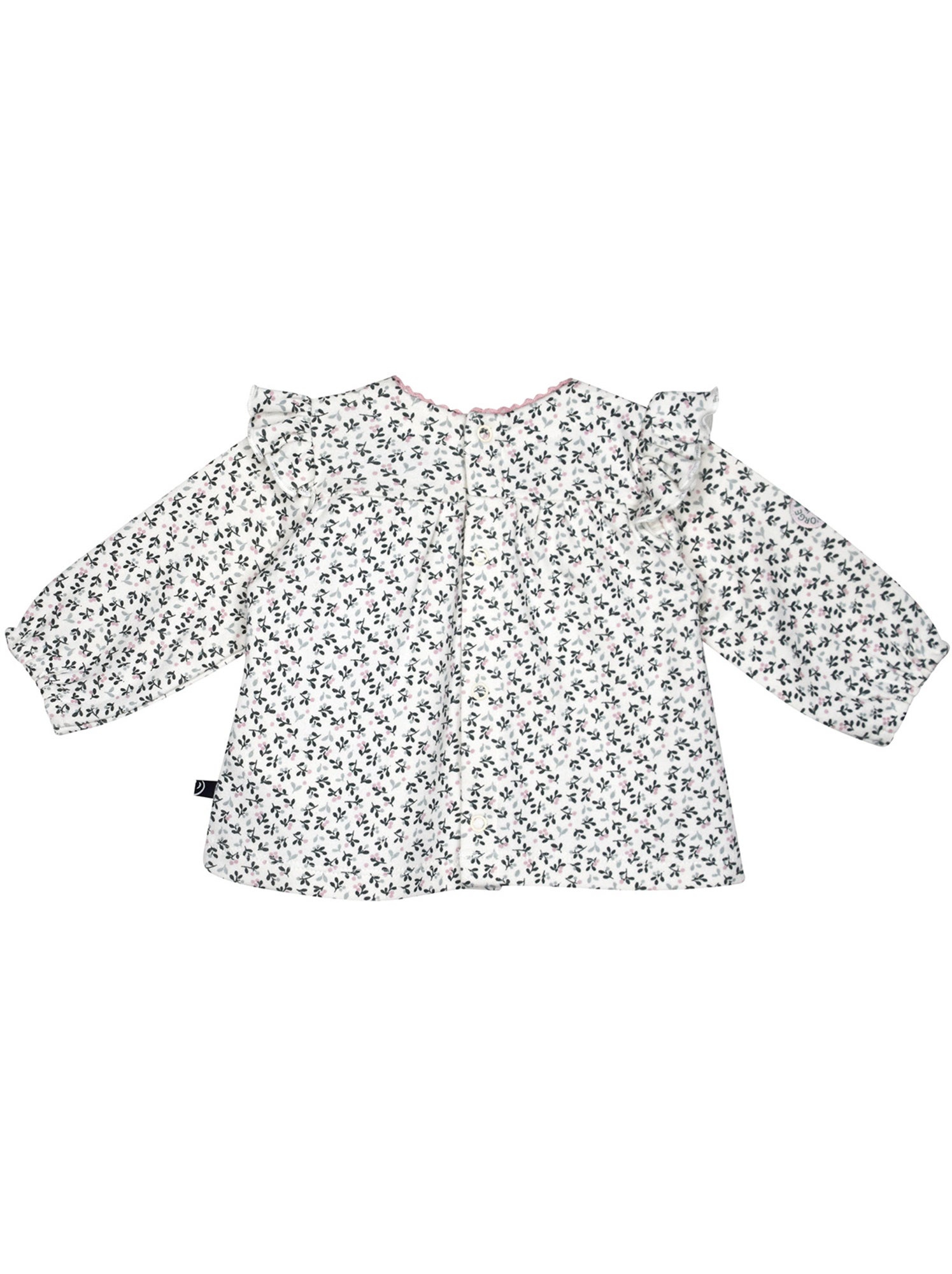 Tunic legging gilet s/s mches sandy maille bebe - Rose