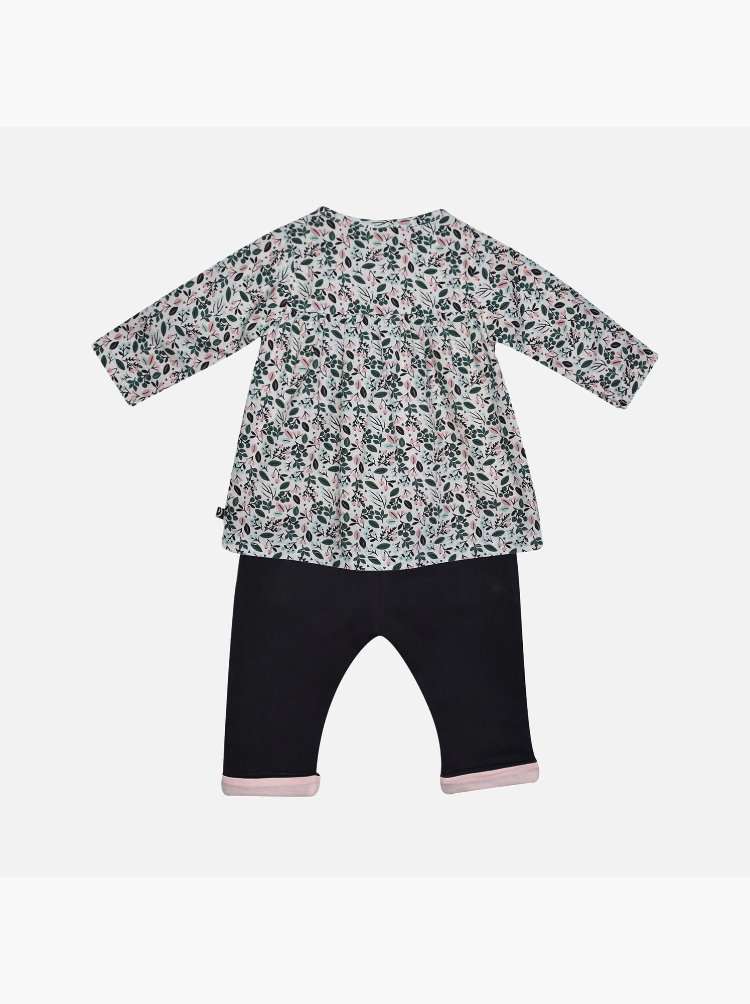 Tunique + pantalon + chaussettes fidjy - Blanc