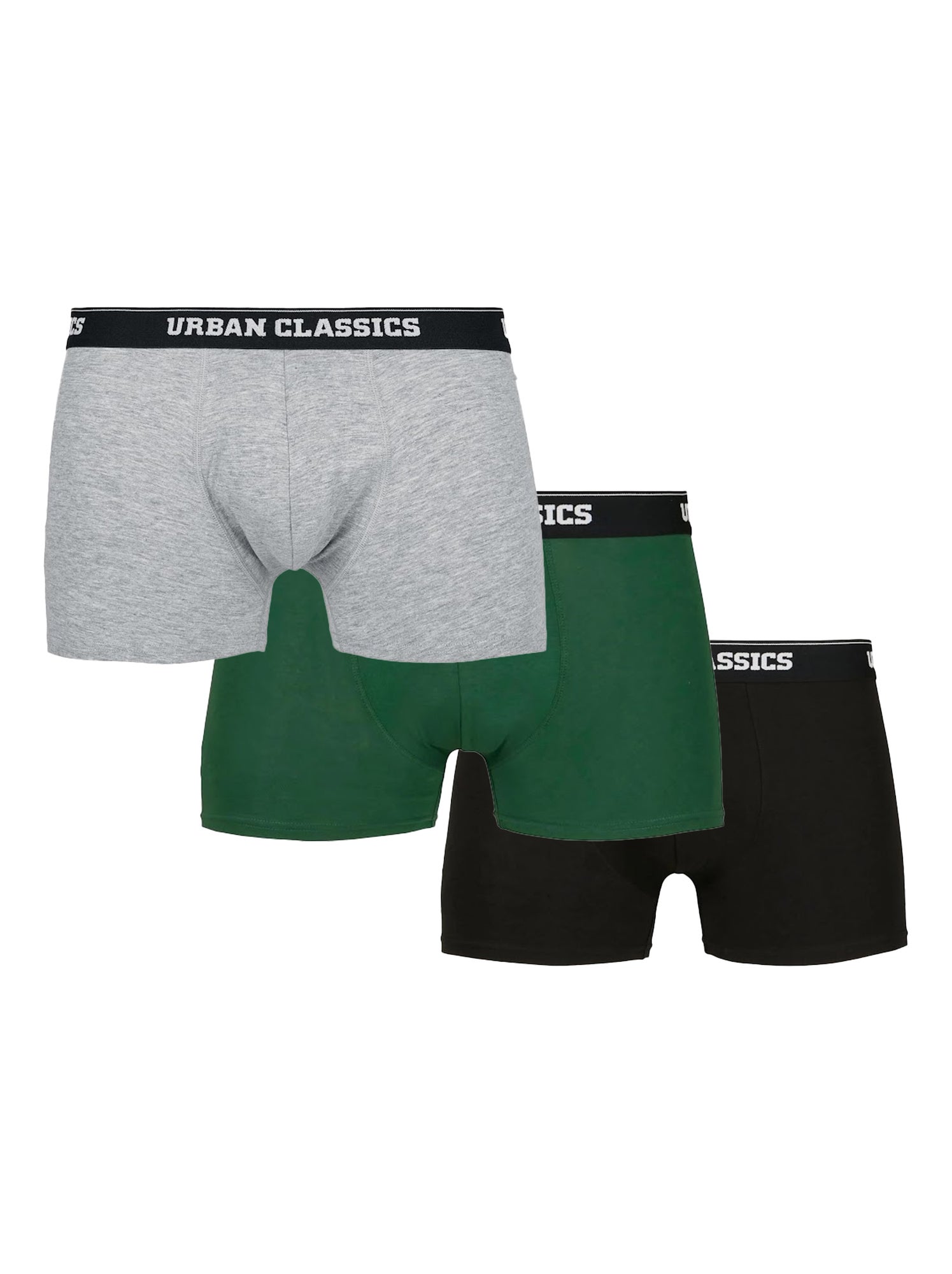 Urban Classics - Boxers motif/style Île - Gris