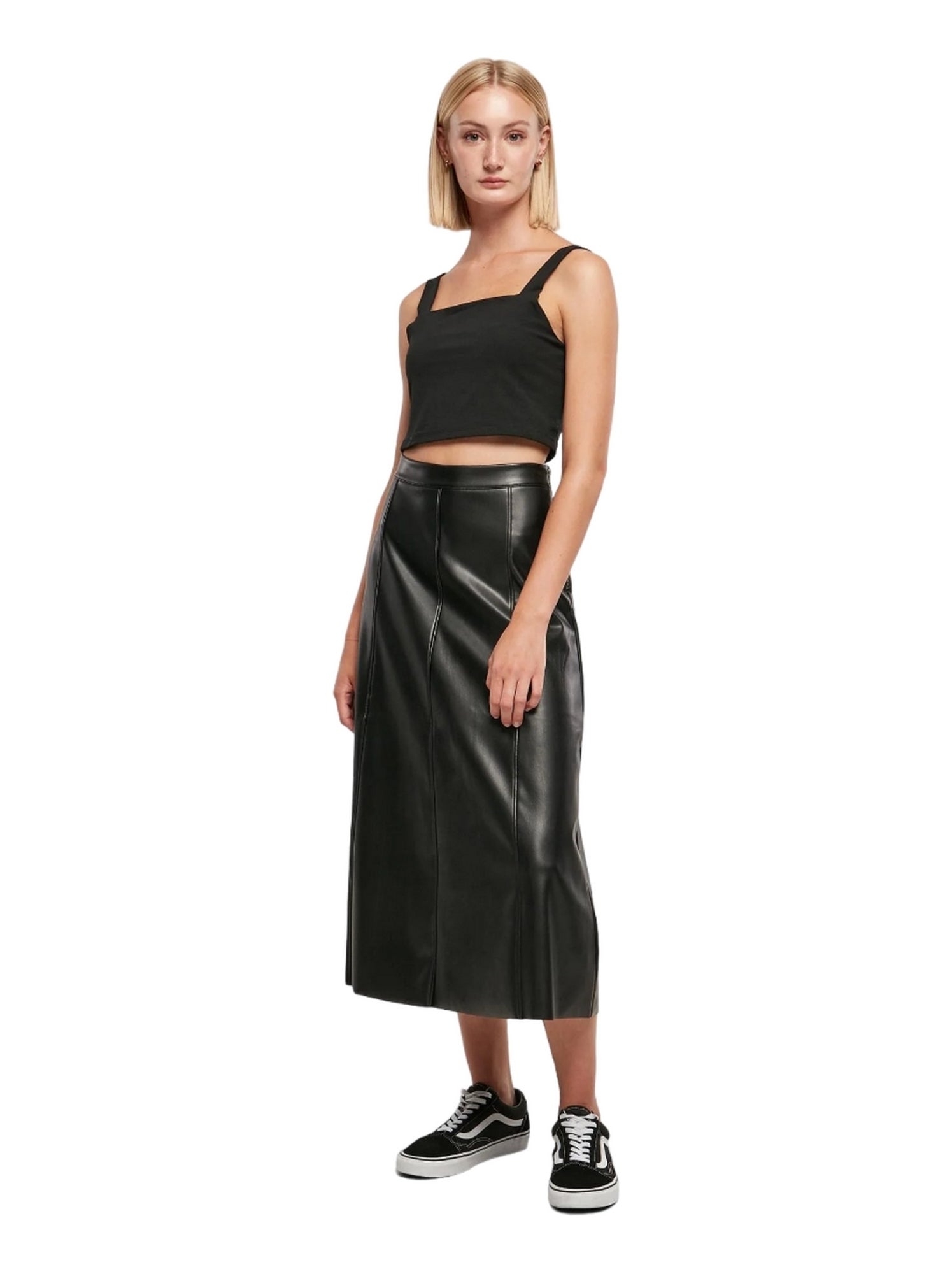Urban Classics - Jupe mi-longue - Noir