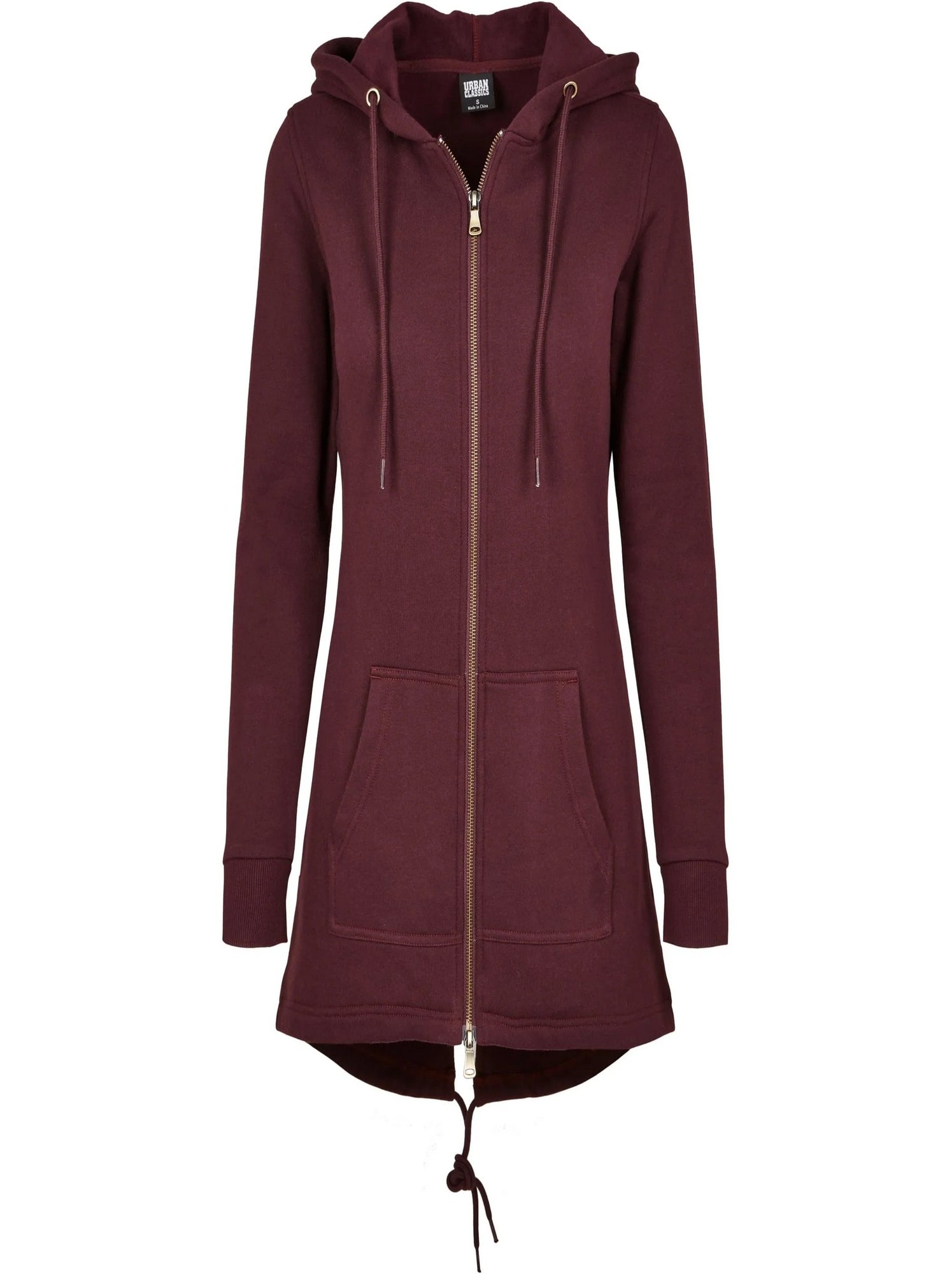Urban Classics - Parka sweat - Bordeaux