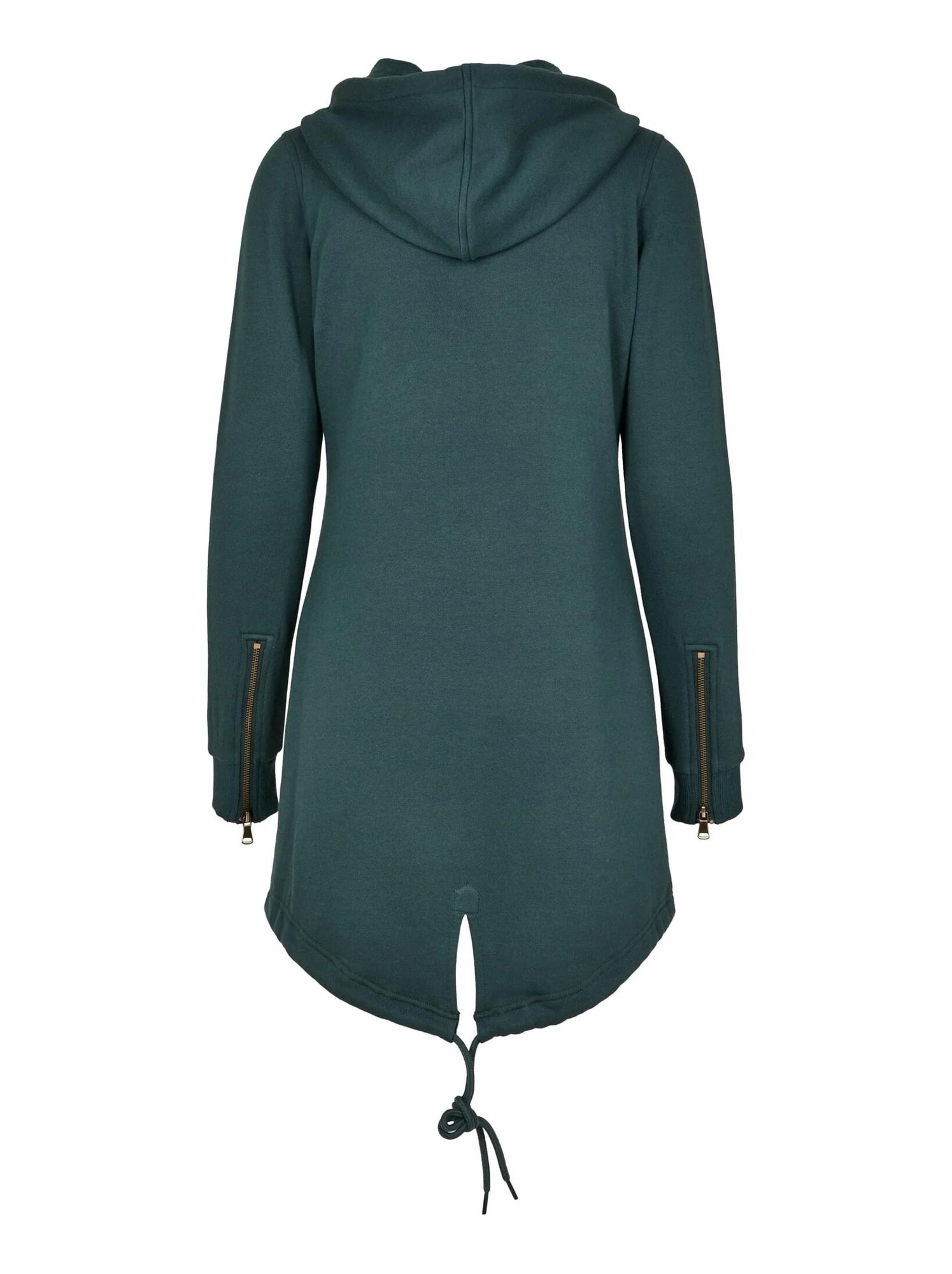 Urban Classics - Parka sweat - Vert bouteille