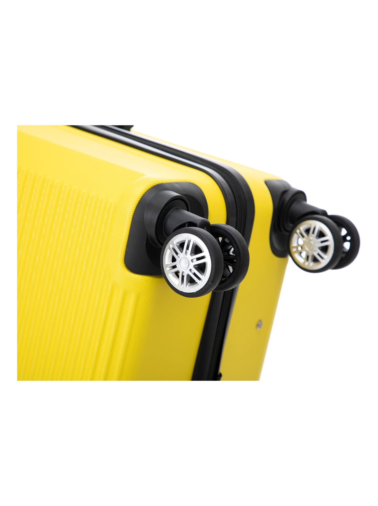 Valise Cabine 55x35x25cm avec Vanity | Modèle Weekend | CELIMS France - Jaune