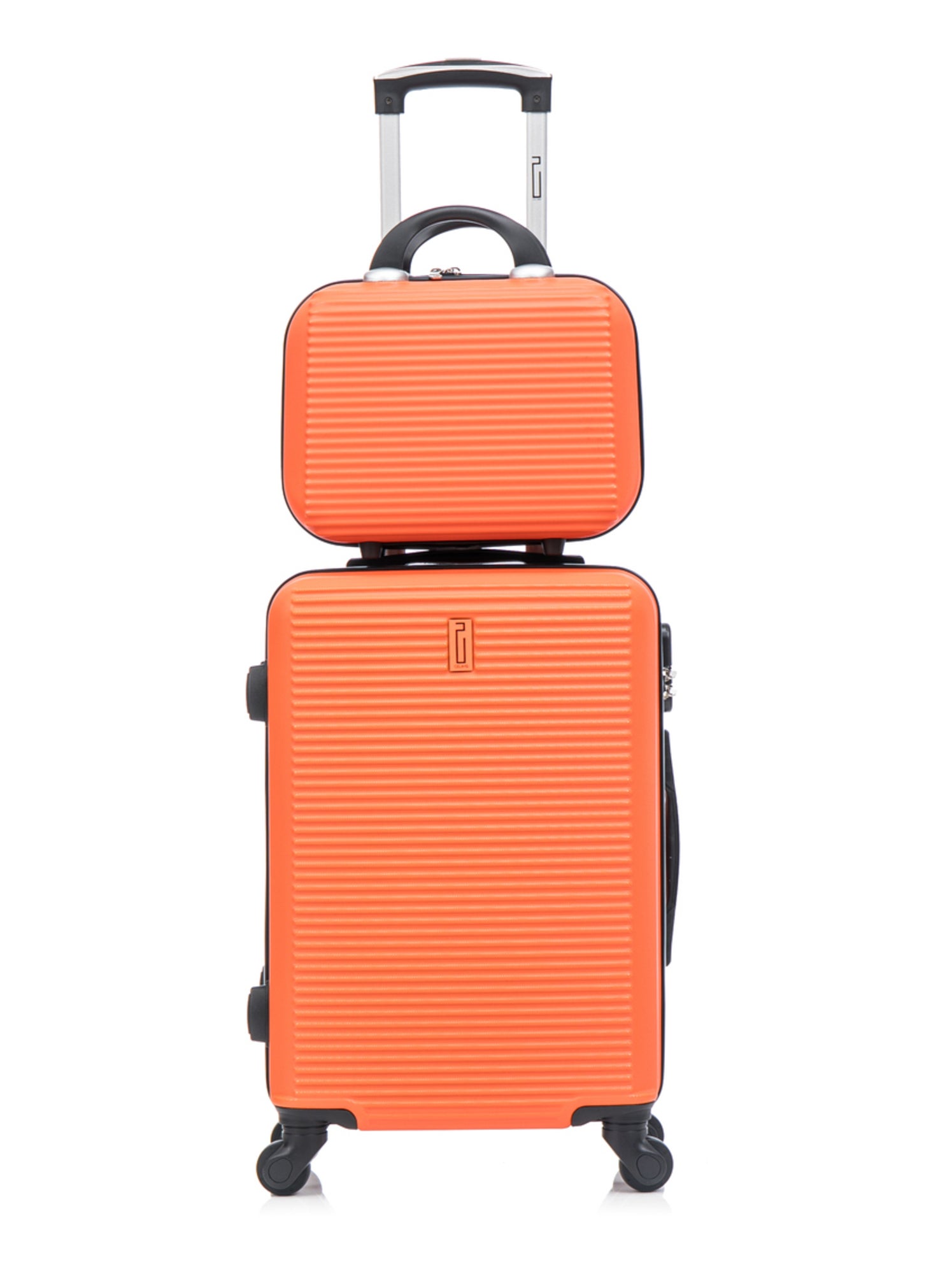 Valise Cabine 55x35x25cm avec Vanity | Modèle Weekend | CELIMS France - Orange