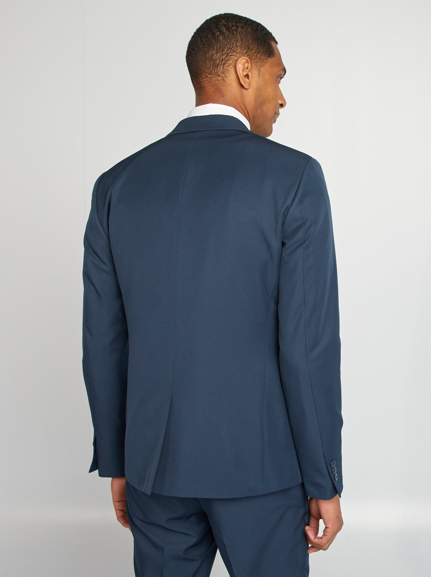 Veste de costume slim fit - Bleu