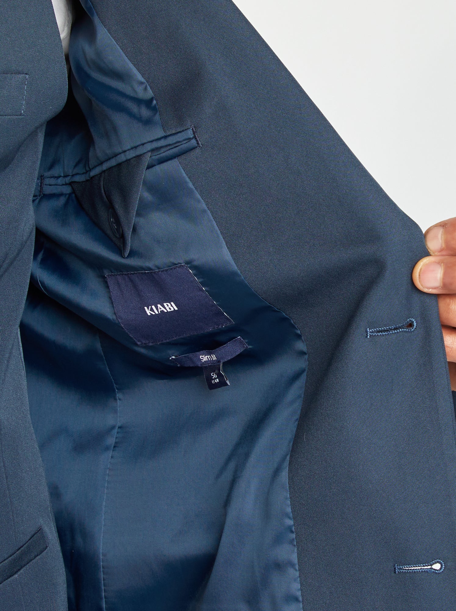 Veste de costume slim fit - Bleu