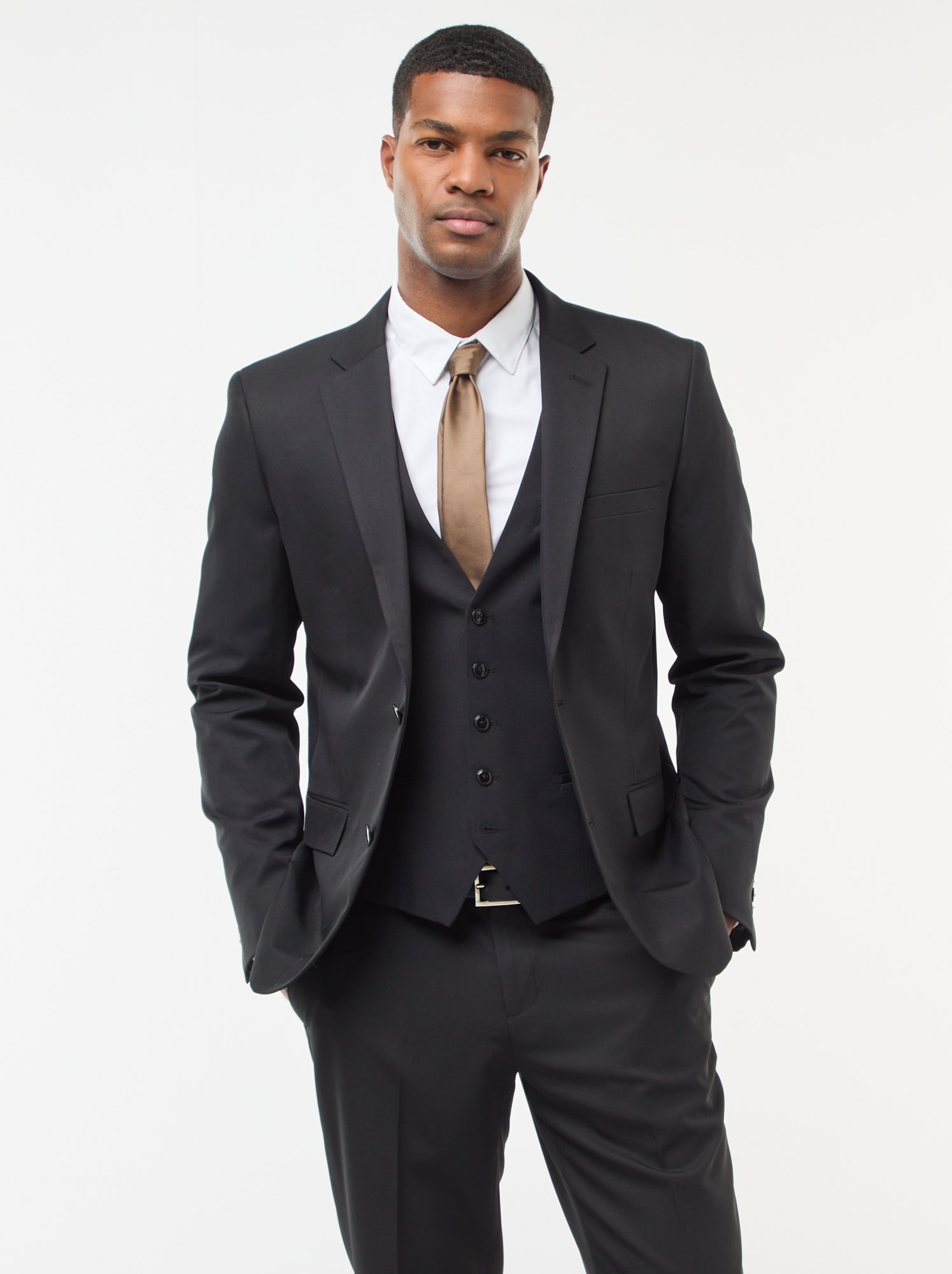 Veste de costume slim fit - Noir
