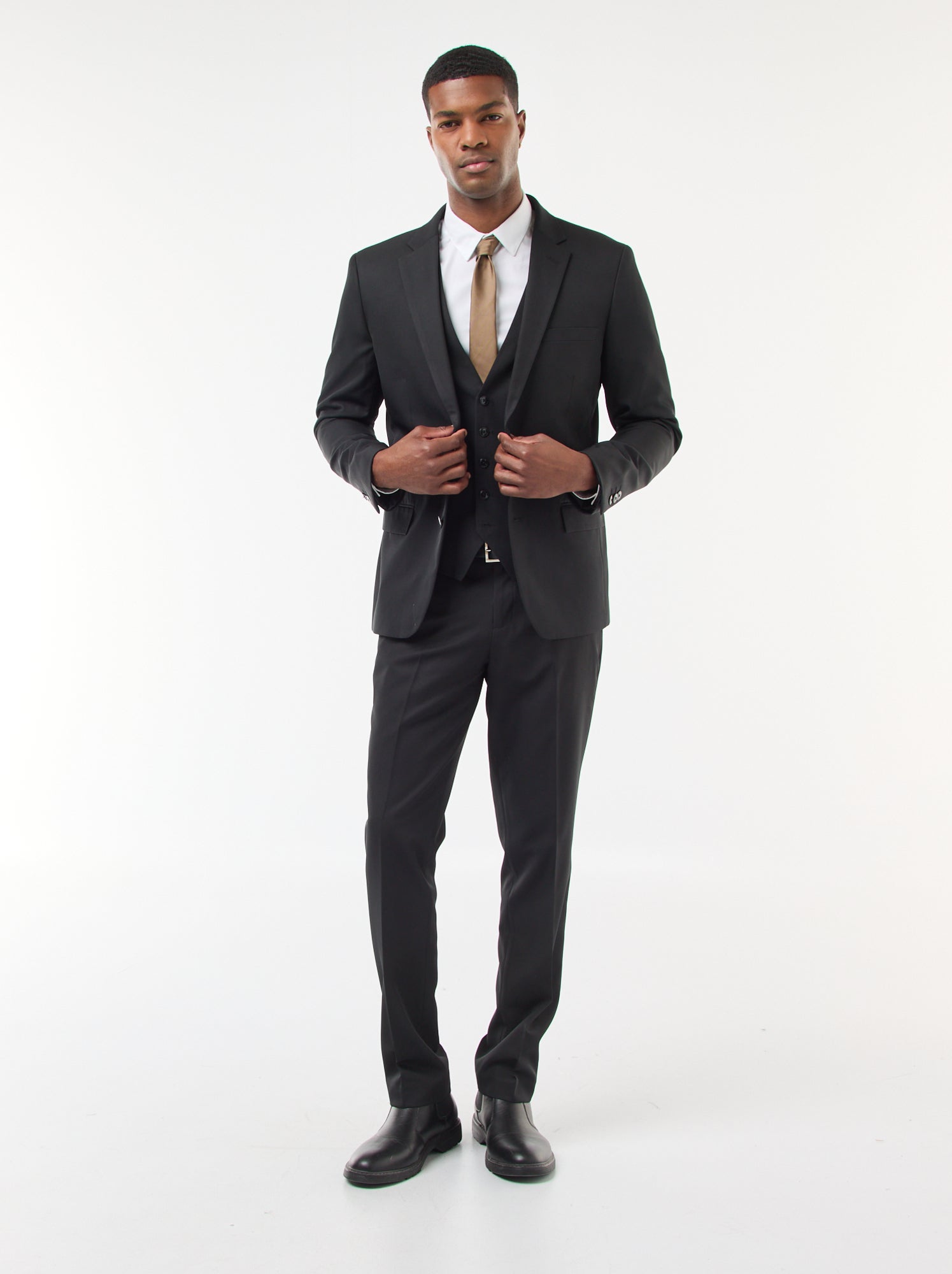 Veste de costume slim fit - Noir